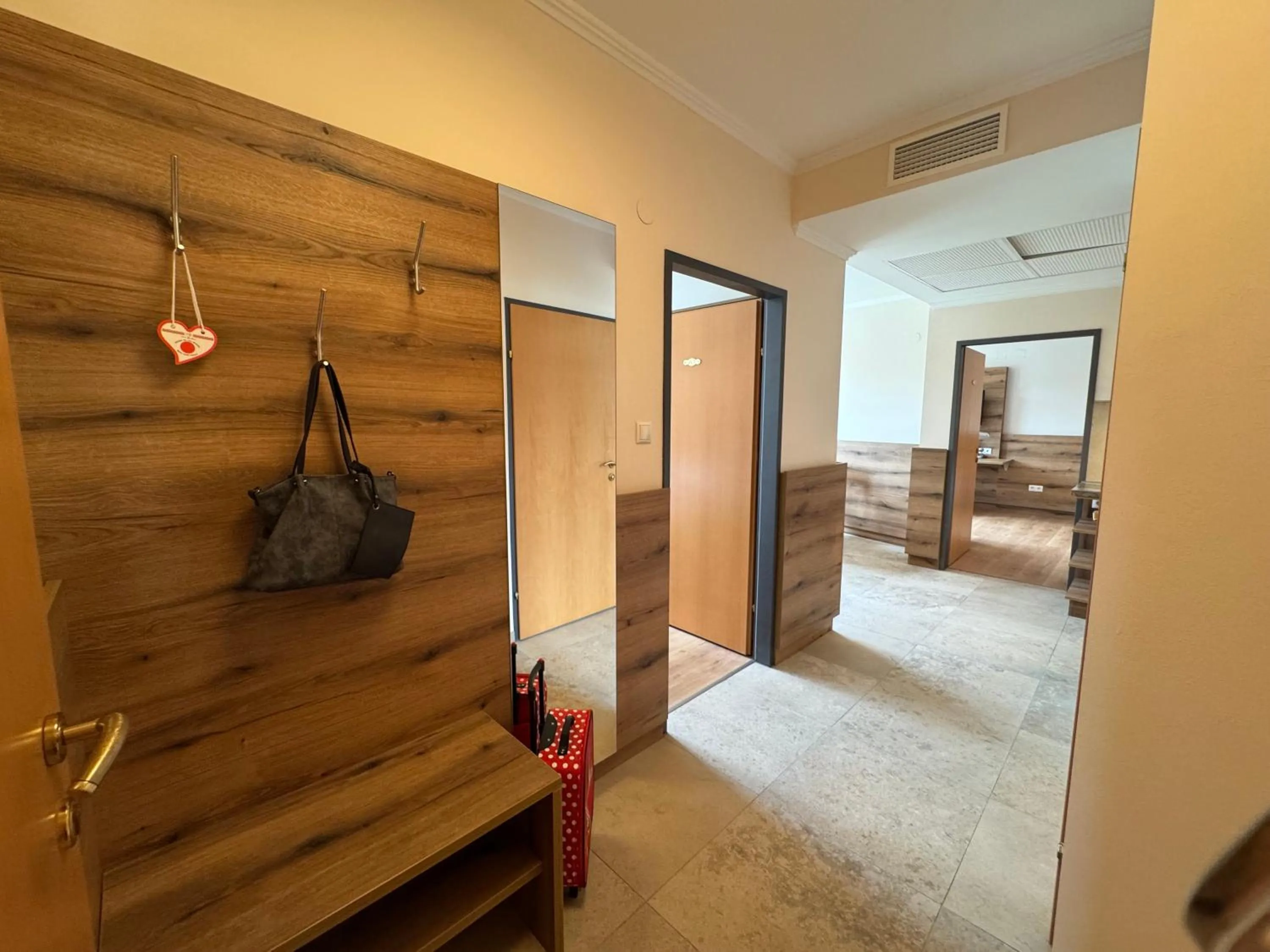 Photo of the whole room, Bed in Der Marienhof Hotel Garni