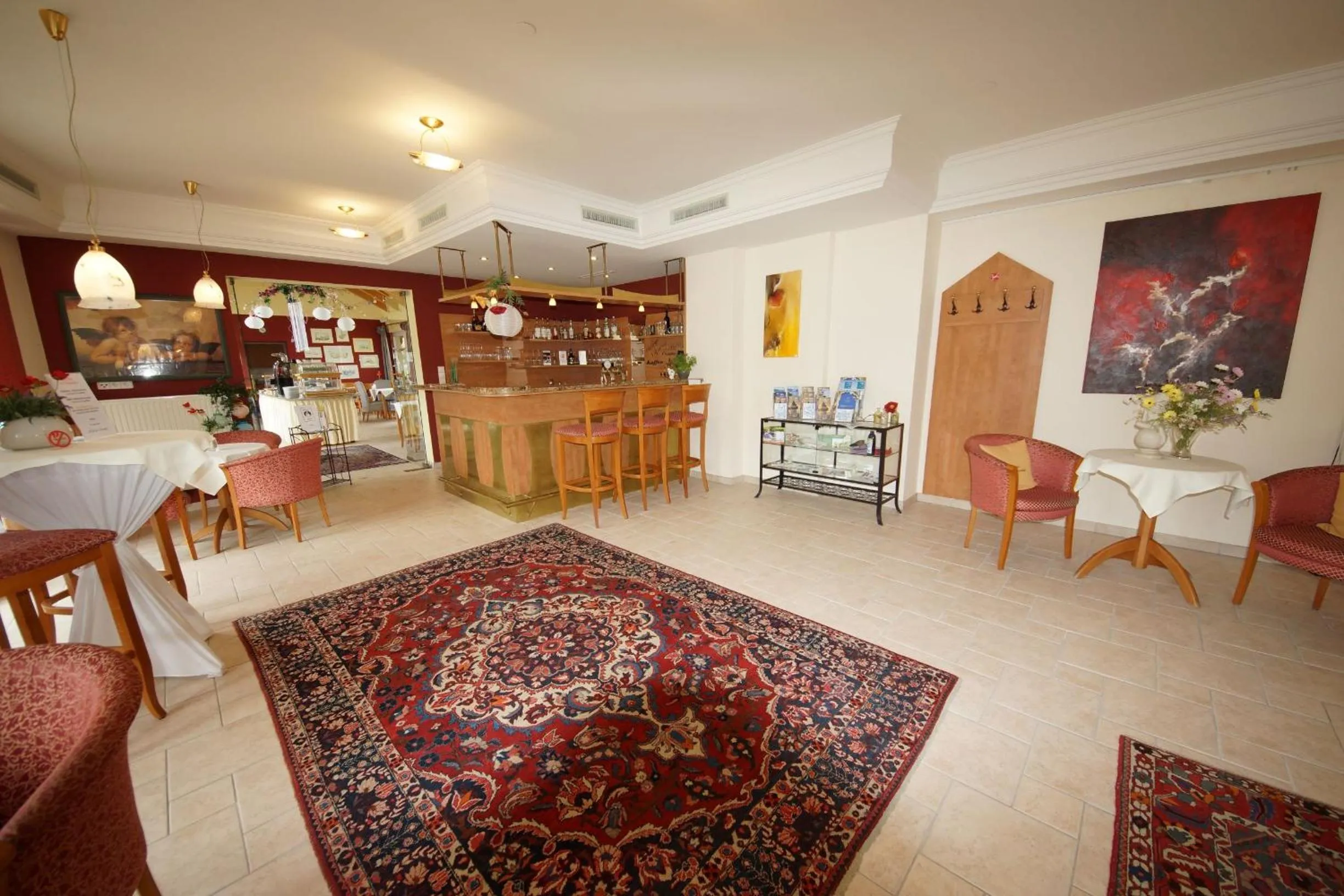 Lounge or bar in Der Marienhof Hotel Garni