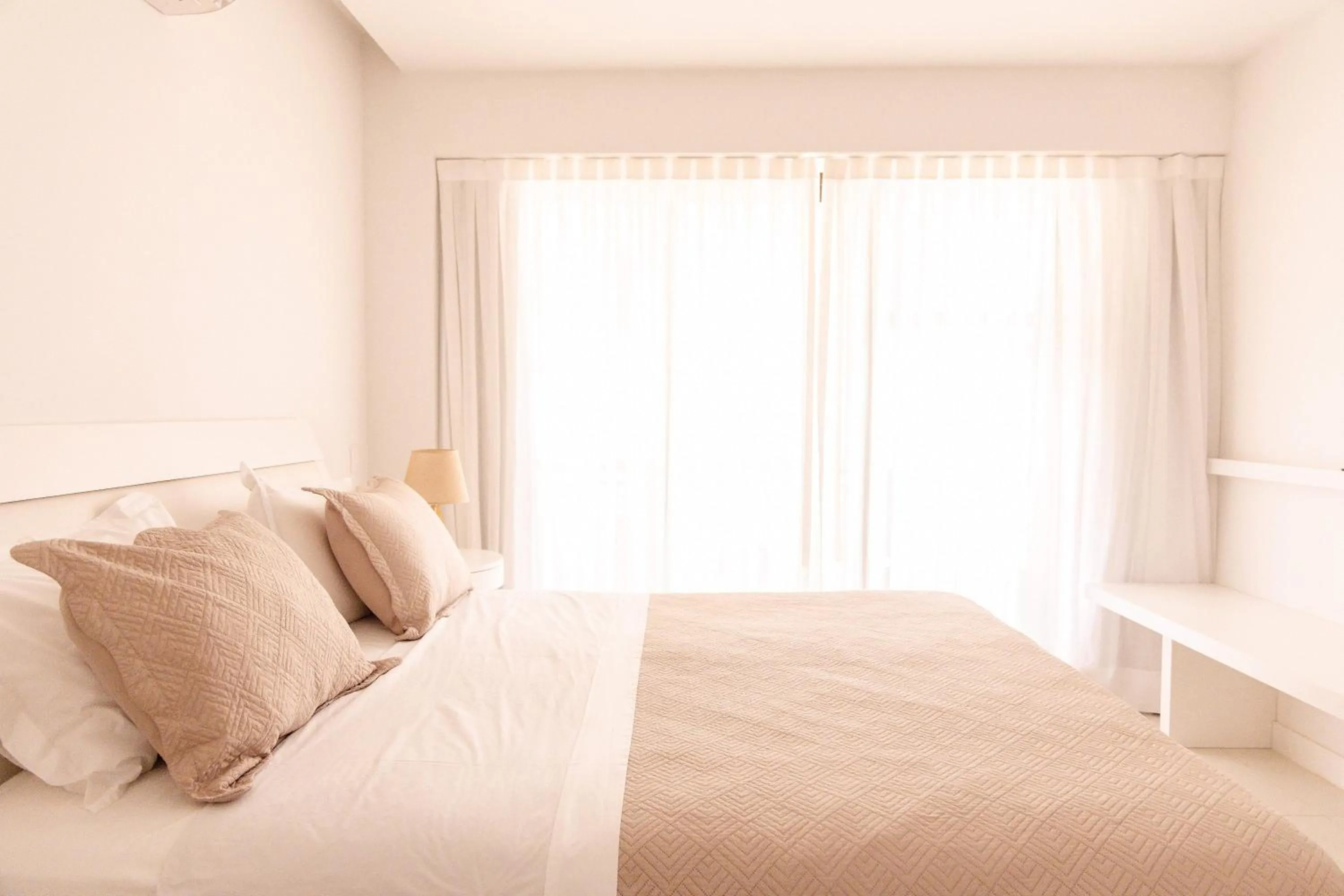 Bedroom in Ipanema Apart-hotel on the Beach
