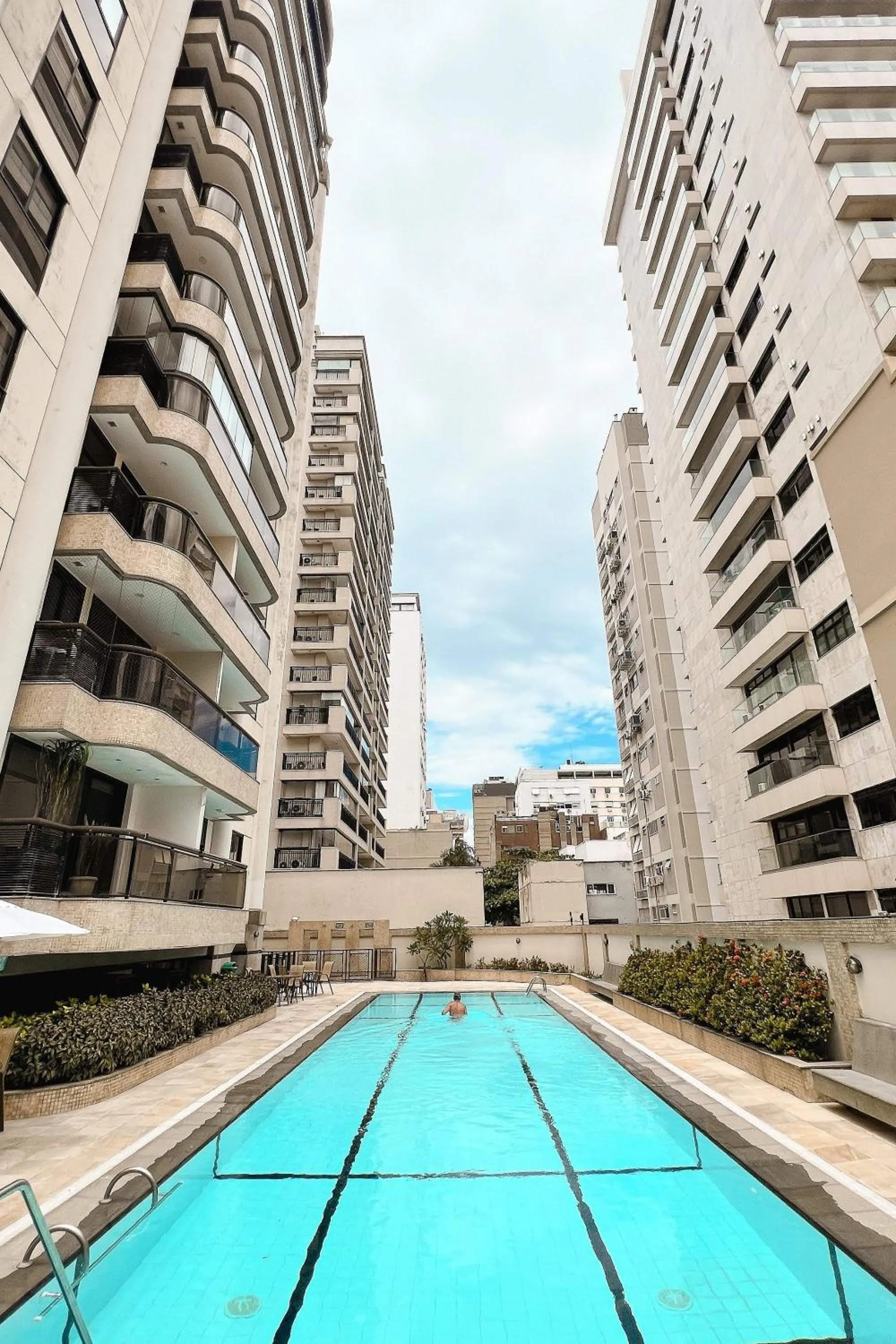 Swimming pool in Ipanema Apart-hotel on the Beach