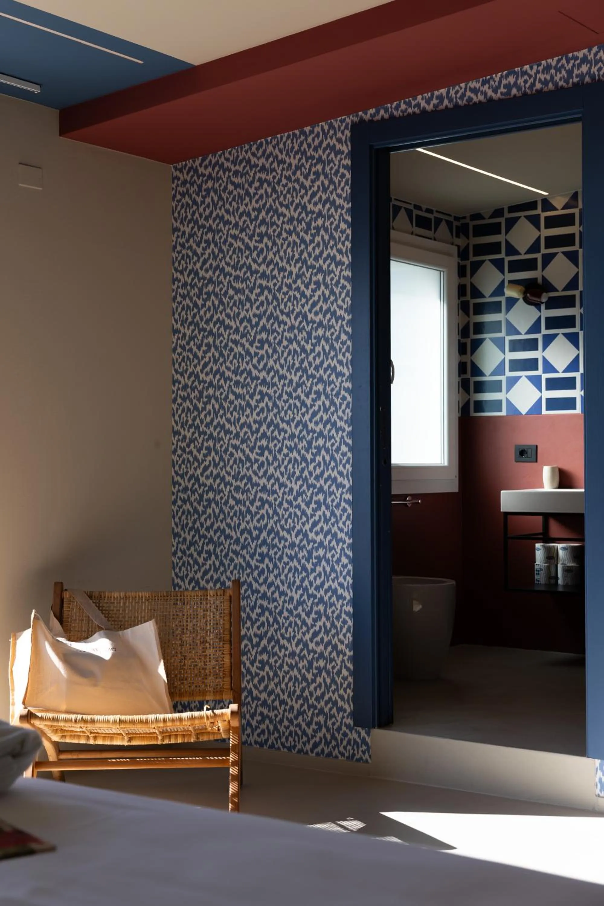 Decorative detail, Bed in MARITTIMO Milano Marittima