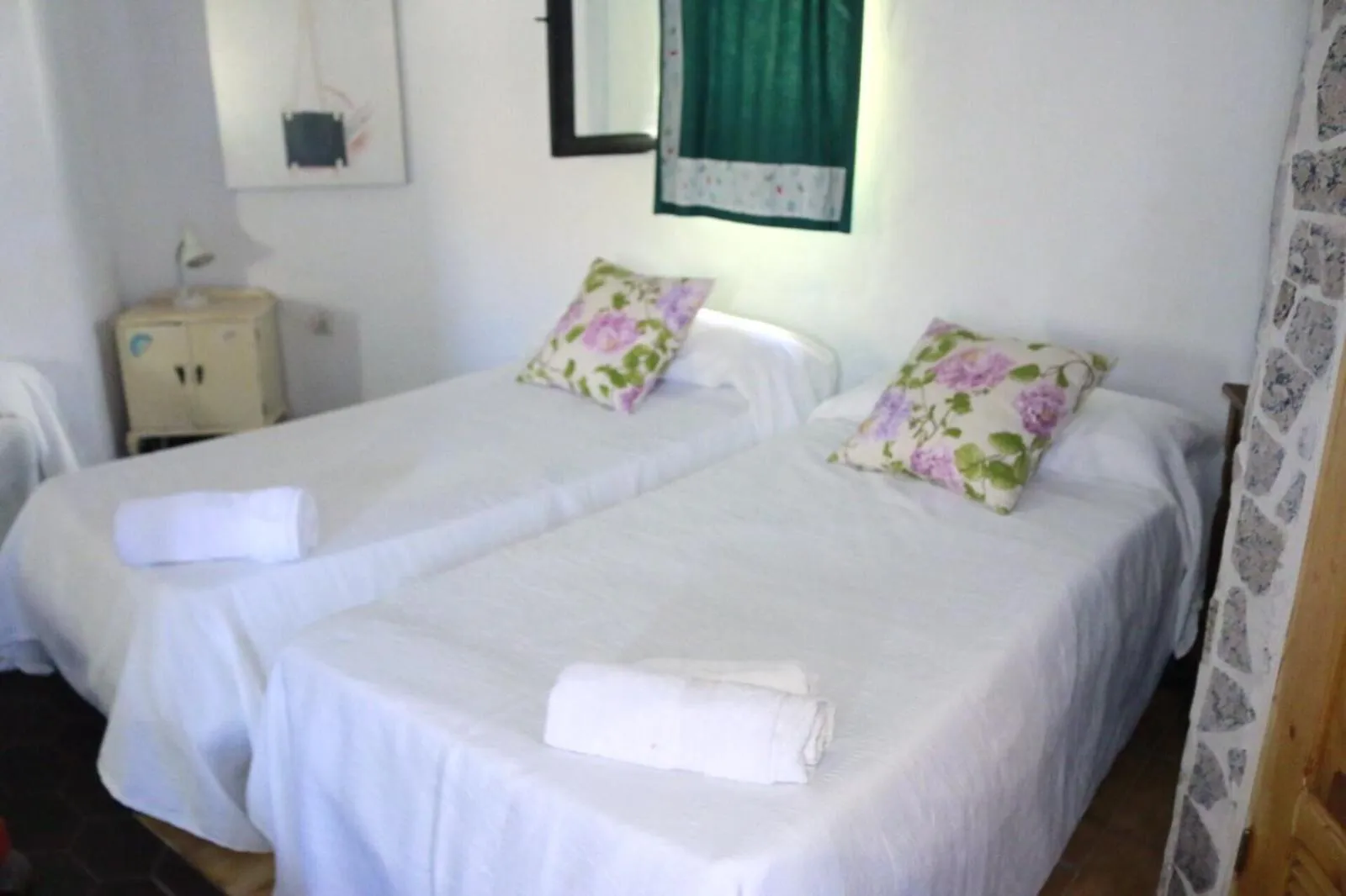 Bed in Cortijo Torreblanca Casa Rural Parque Natural Cabo de Gata