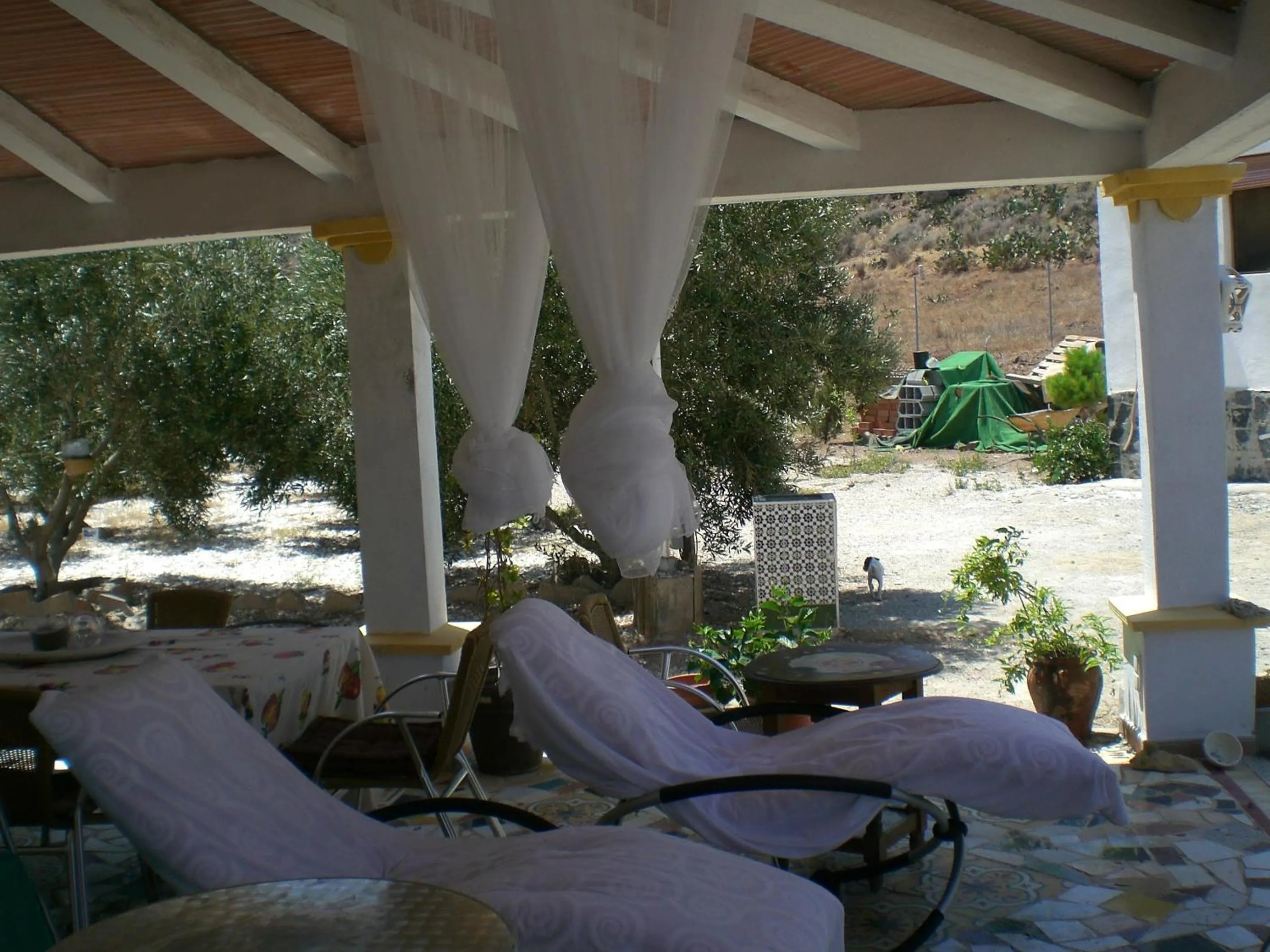 Balcony/Terrace in Cortijo Torreblanca Casa Rural Parque Natural Cabo de Gata