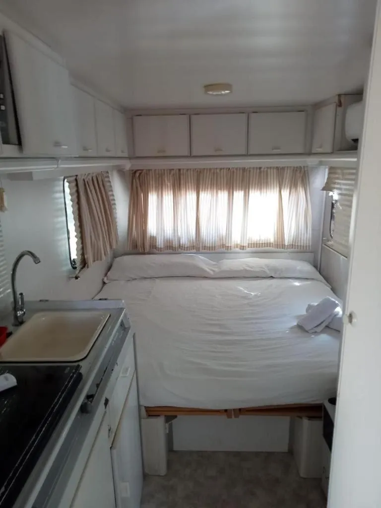 Bed in Cortijo Torreblanca Casa Rural Parque Natural Cabo de Gata