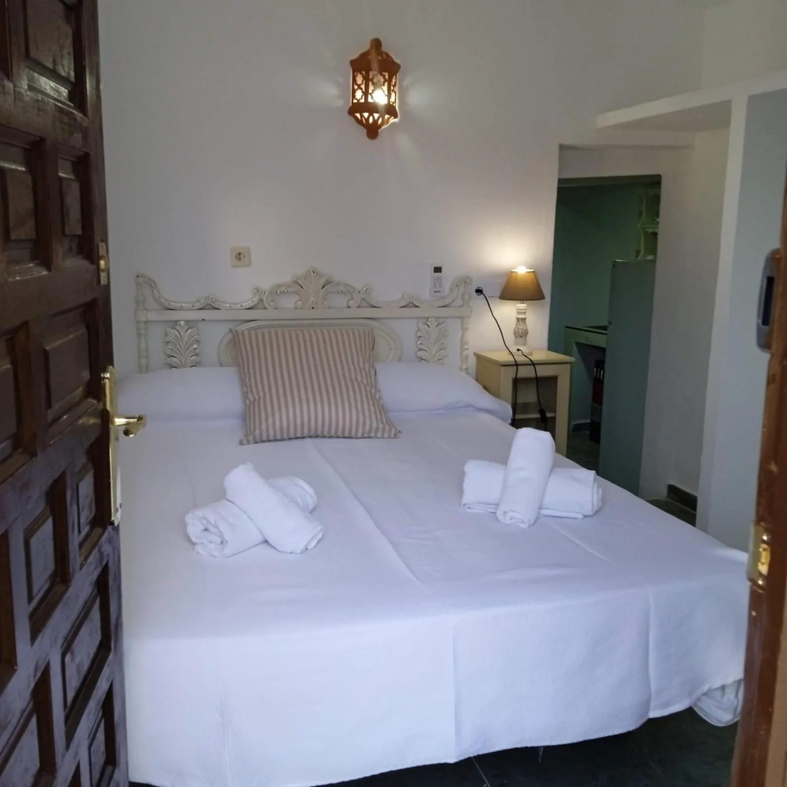 Bed in Cortijo Torreblanca Casa Rural Parque Natural Cabo de Gata