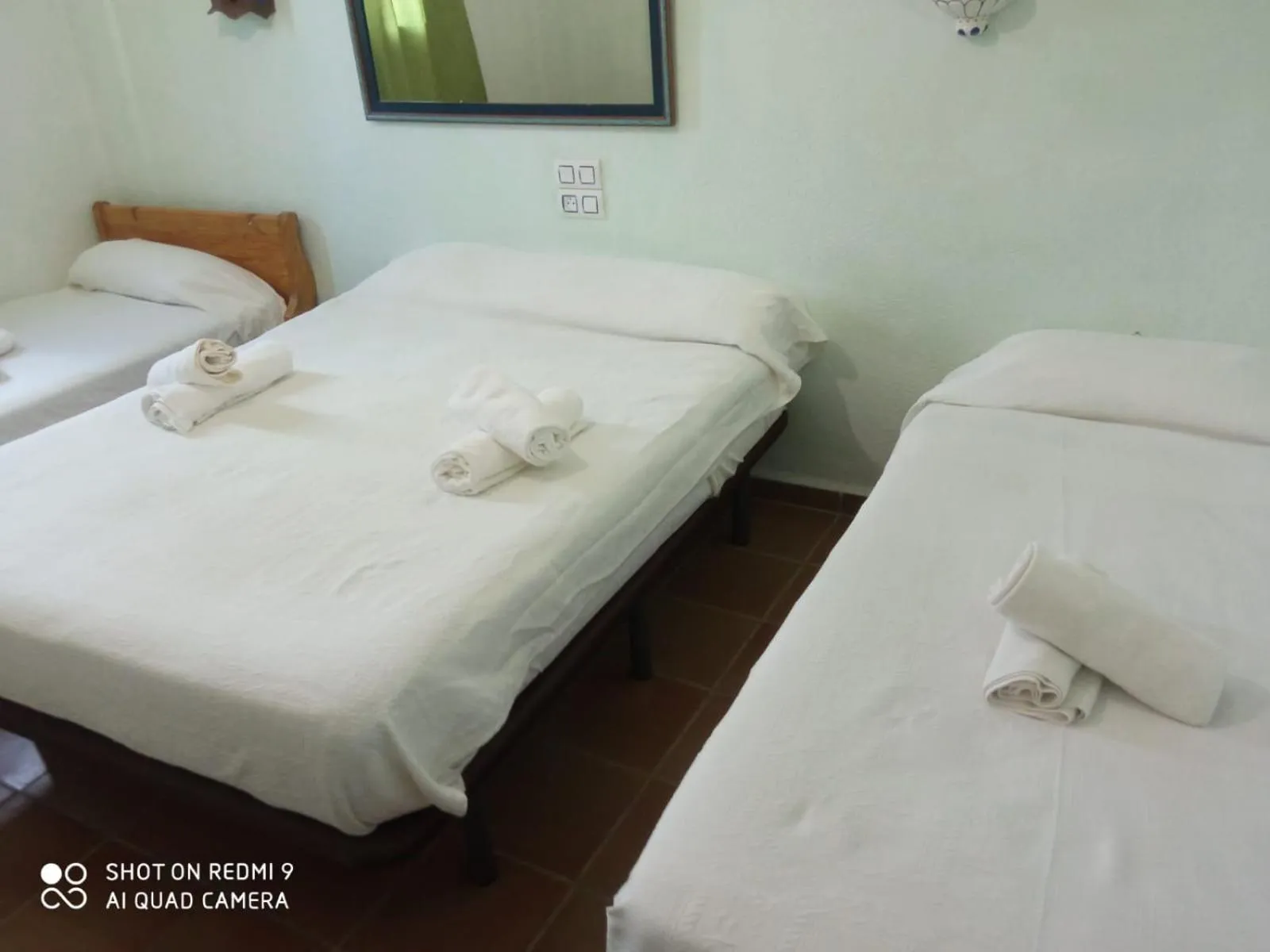 Bed in Cortijo Torreblanca Casa Rural Parque Natural Cabo de Gata