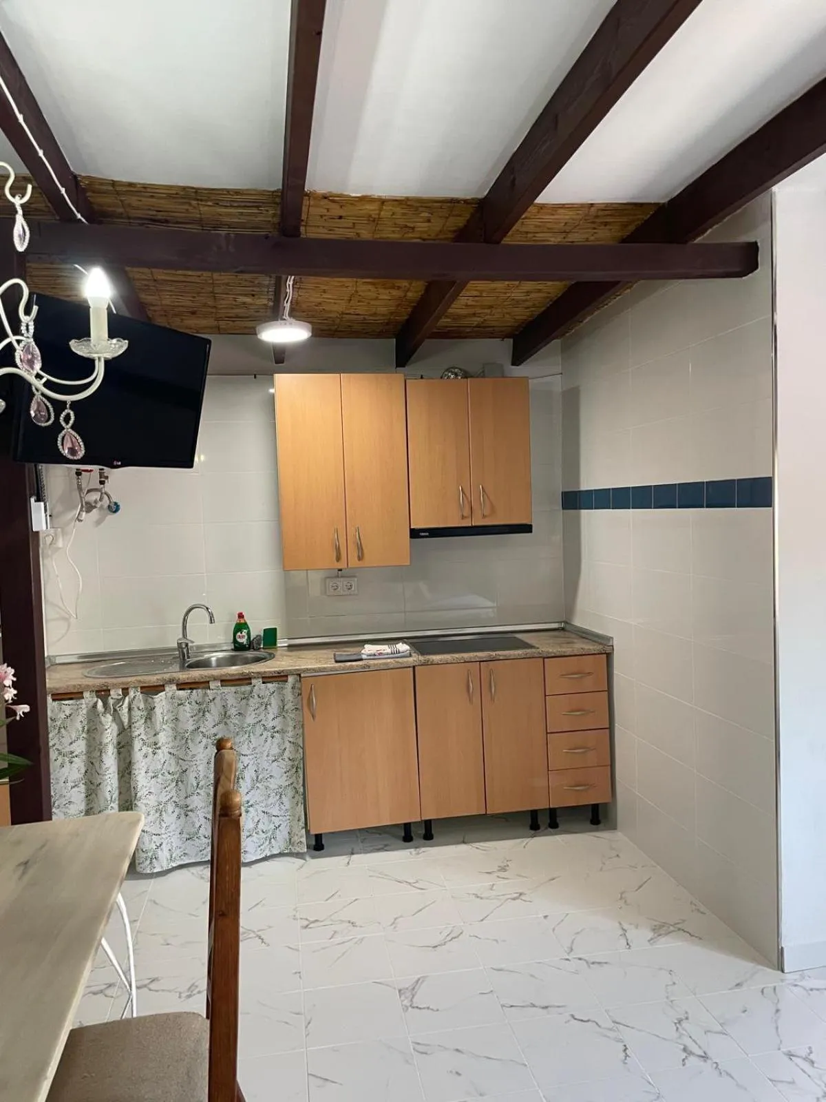 Kitchen or kitchenette in Cortijo Torreblanca Casa Rural Parque Natural Cabo de Gata