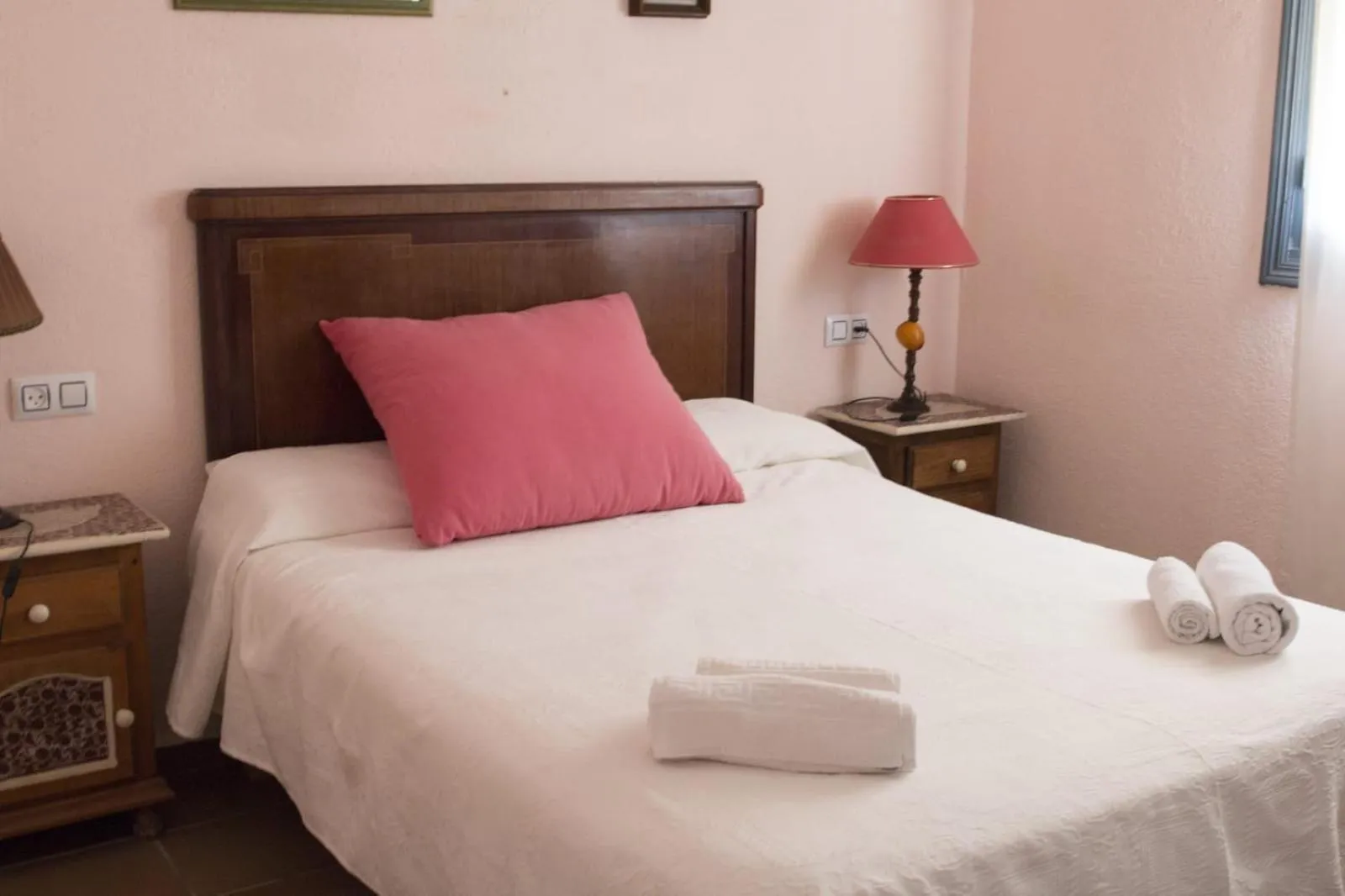 Bed in Cortijo Torreblanca Casa Rural Parque Natural Cabo de Gata