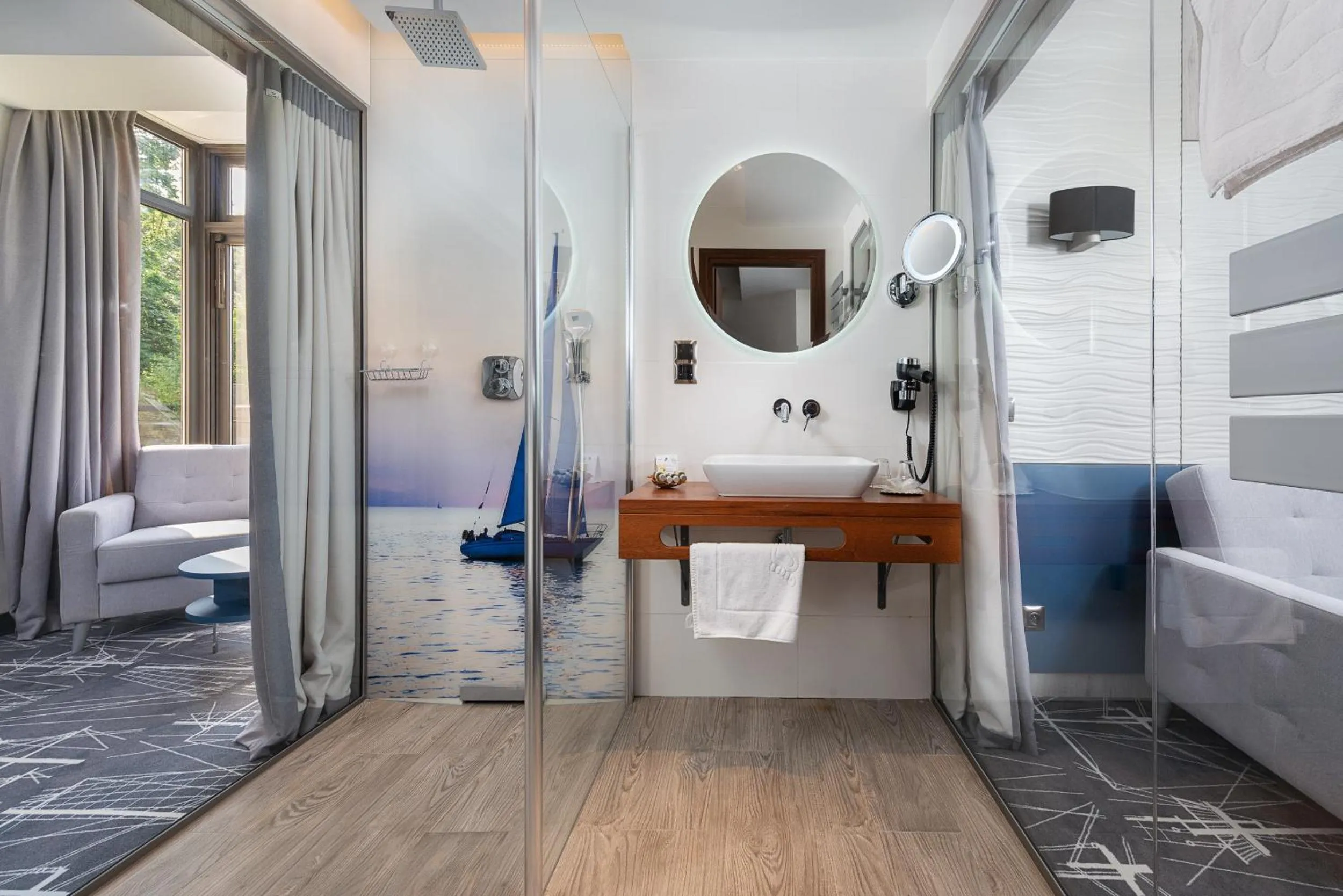 Shower in Hotel Restauracja Faleza