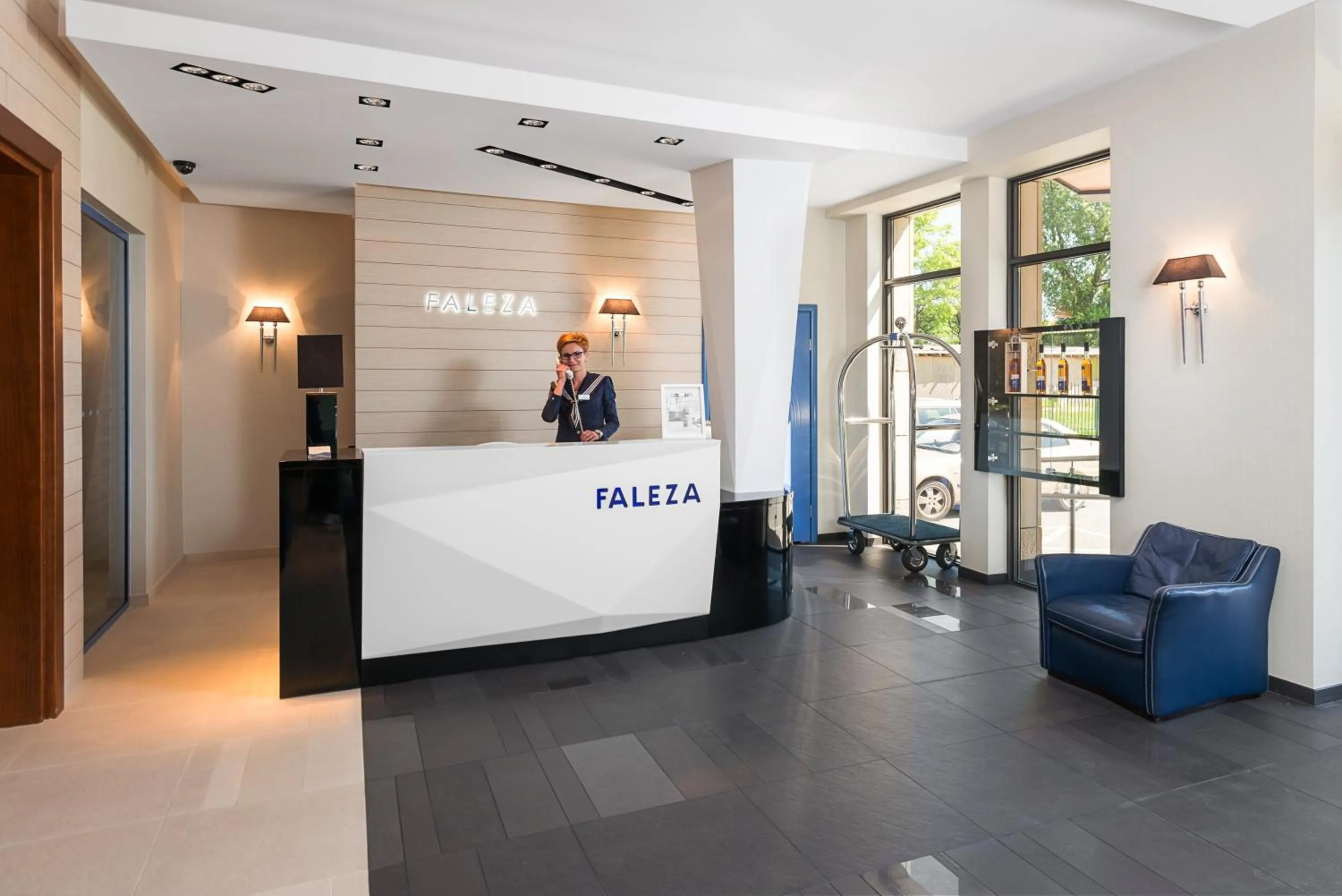 Lobby or reception in Hotel Restauracja Faleza
