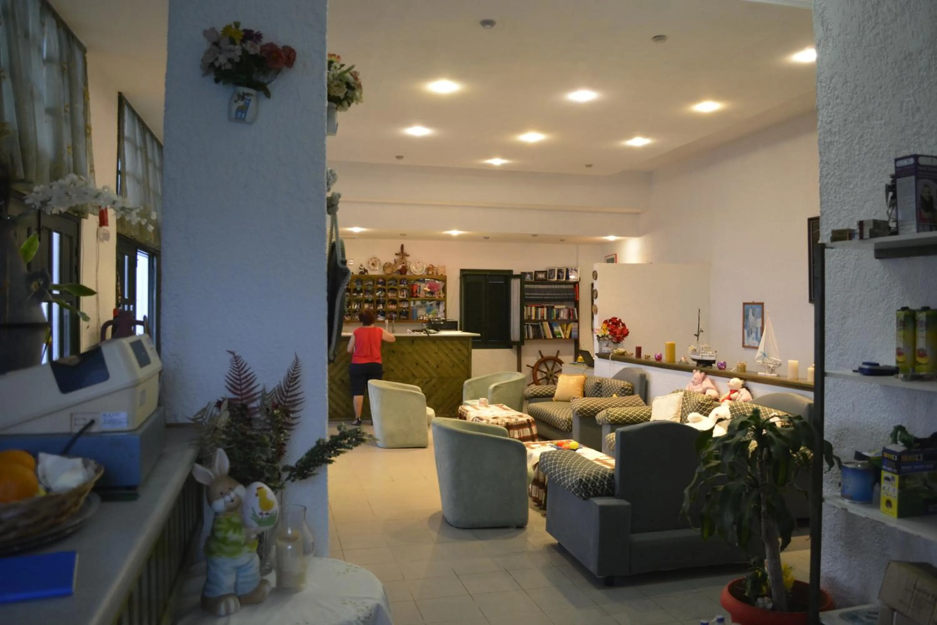 Living room in Hotel Finiki View