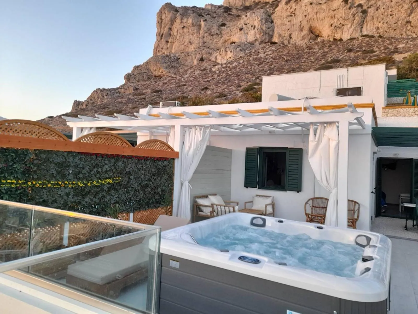 Natural landscape in Hotel Finiki View