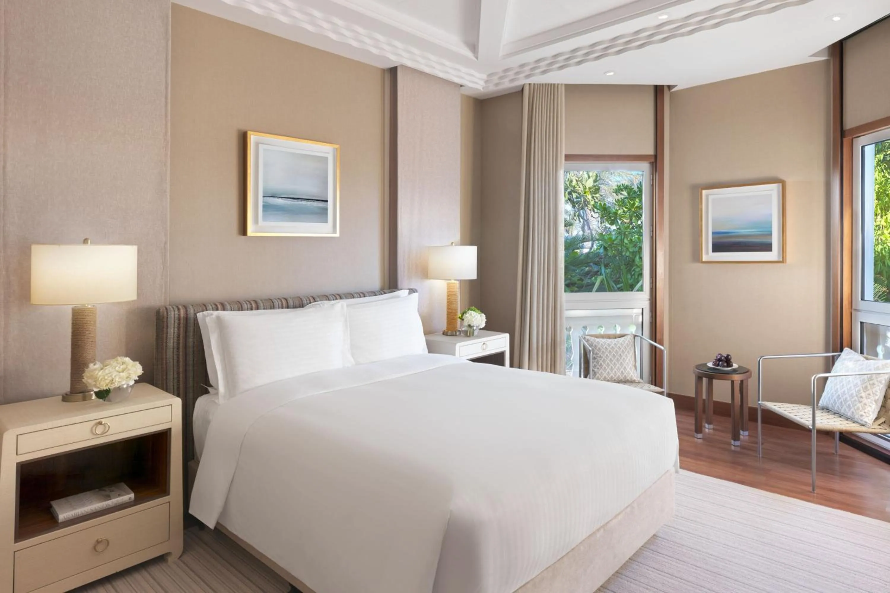 Bedroom, Bed in The Ritz-Carlton, Bahrain