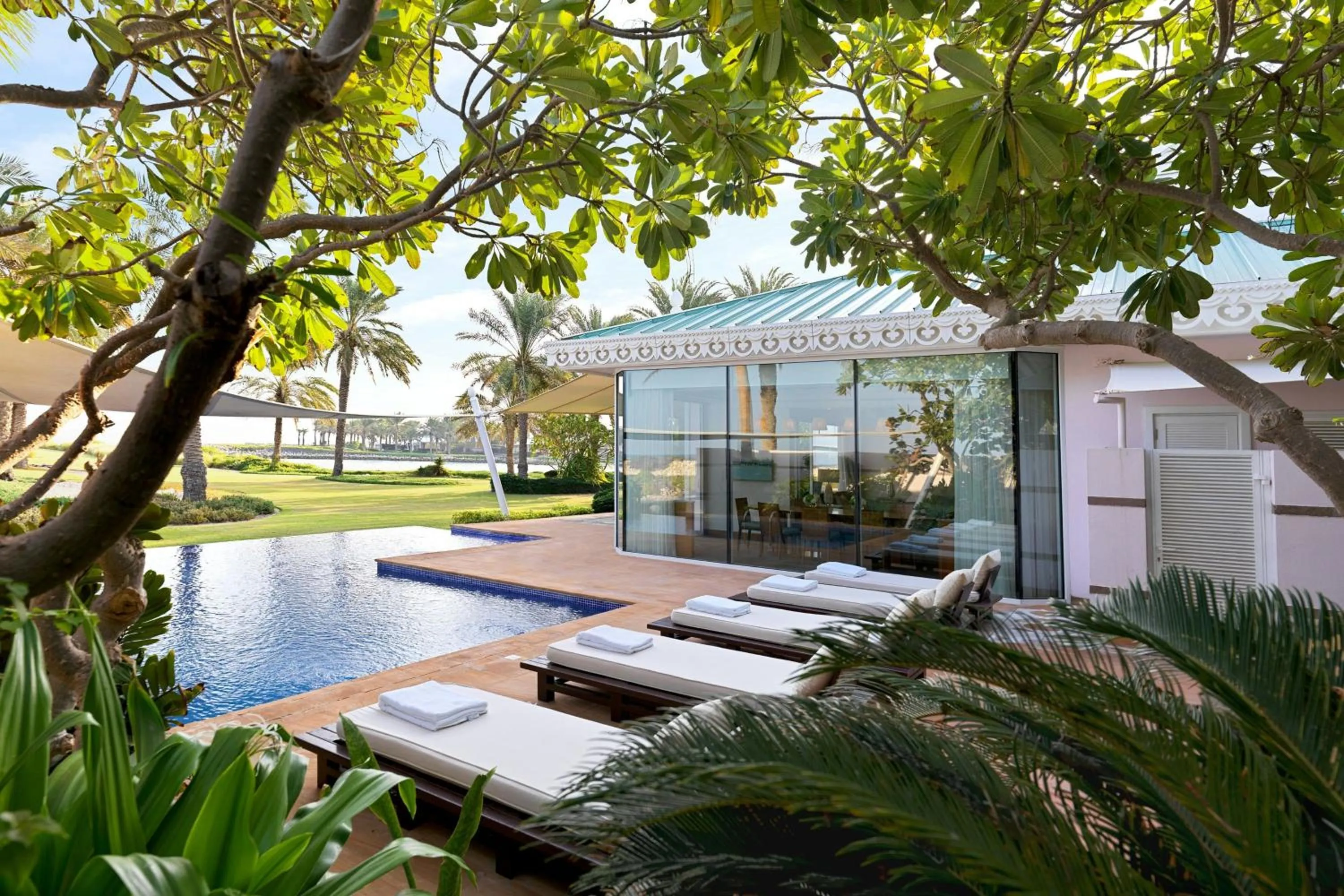 Swimming pool in The Ritz-Carlton, Bahrain