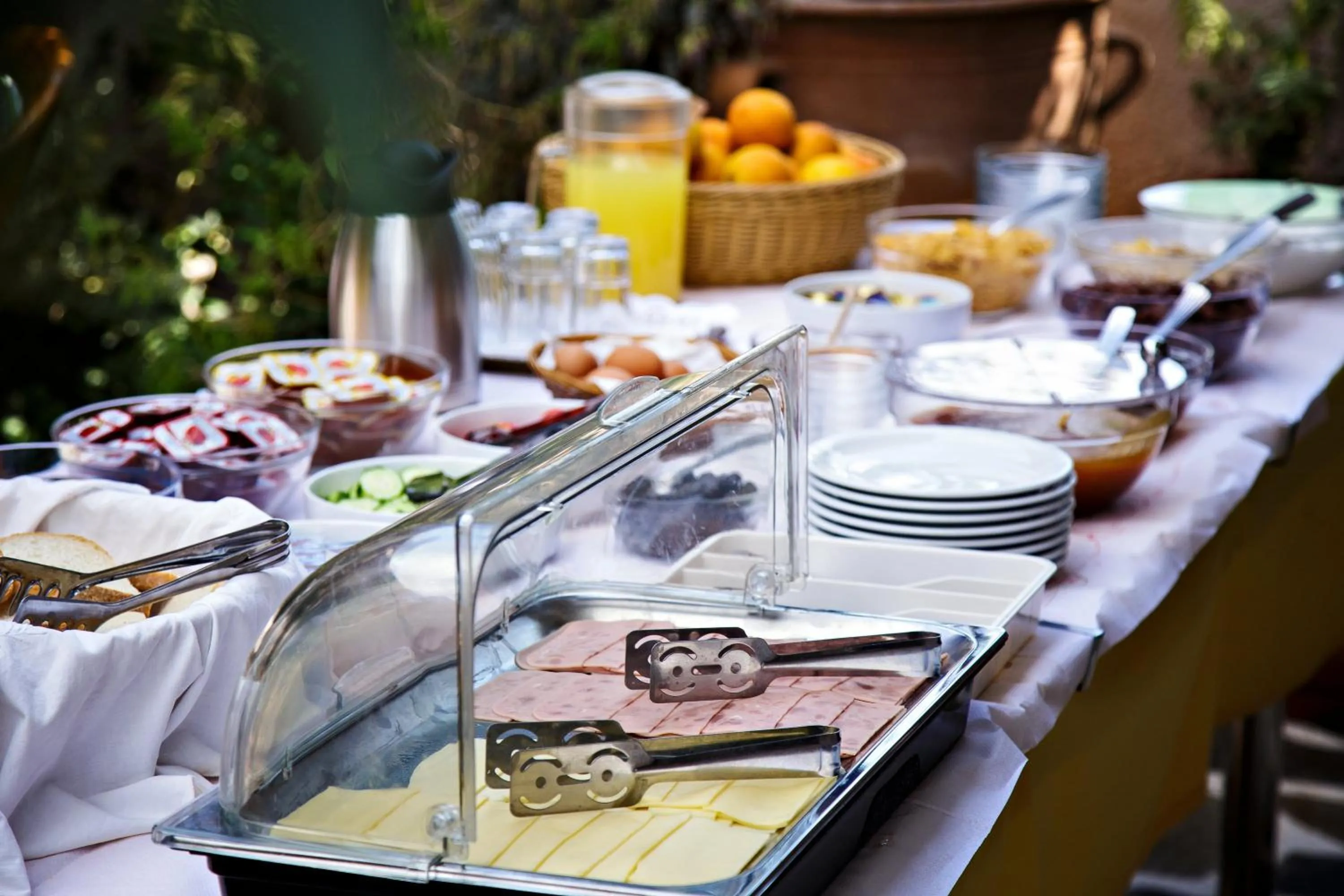 Buffet breakfast in Hotel Ideon