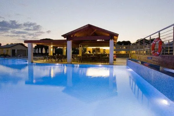 Swimming pool in Island Blue Hotel