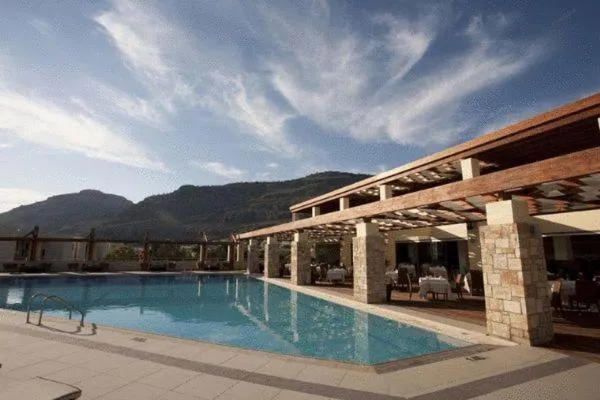 Facade/entrance in Island Blue Hotel