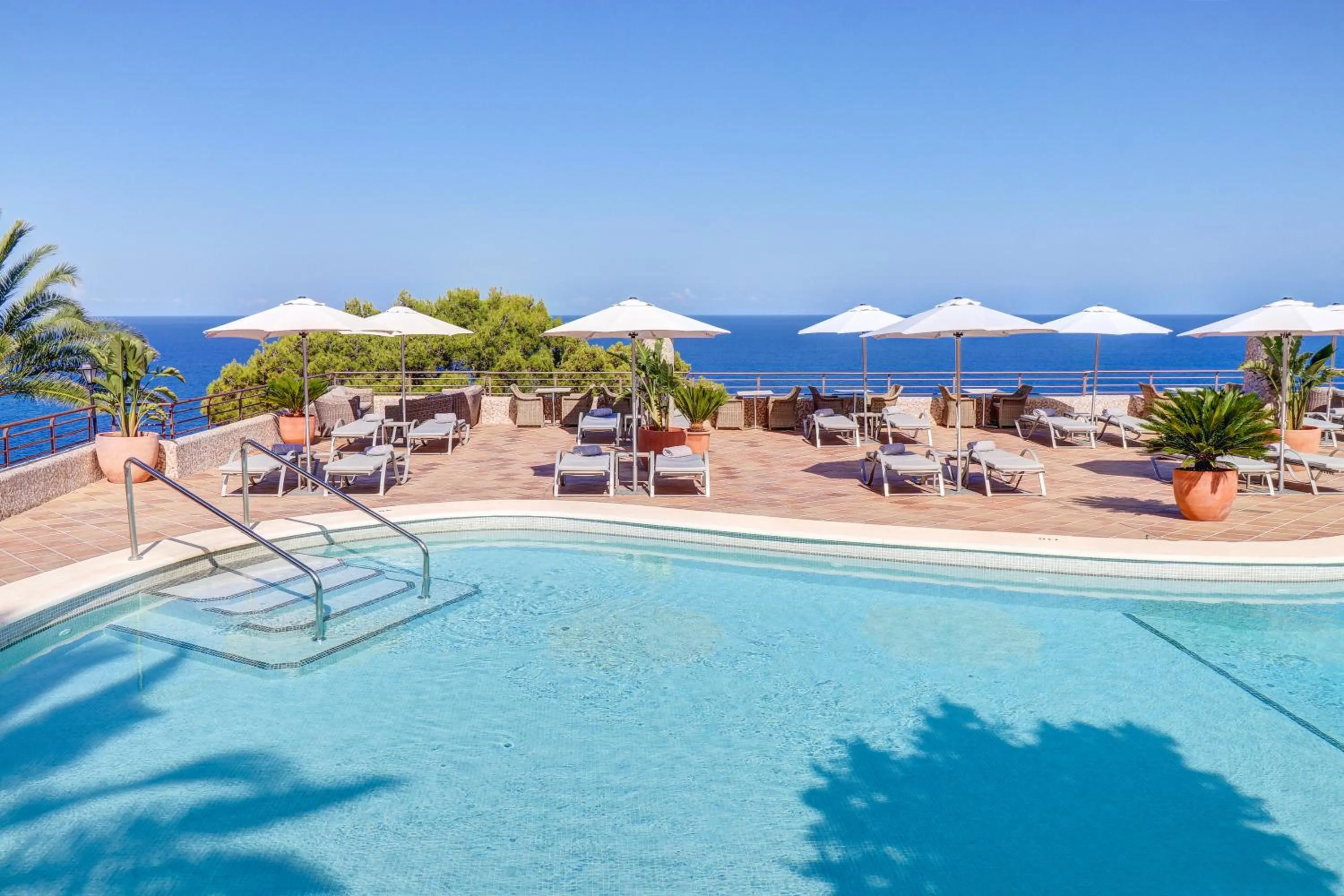 Pool view in Hoposa Costa D'or - Adults Only