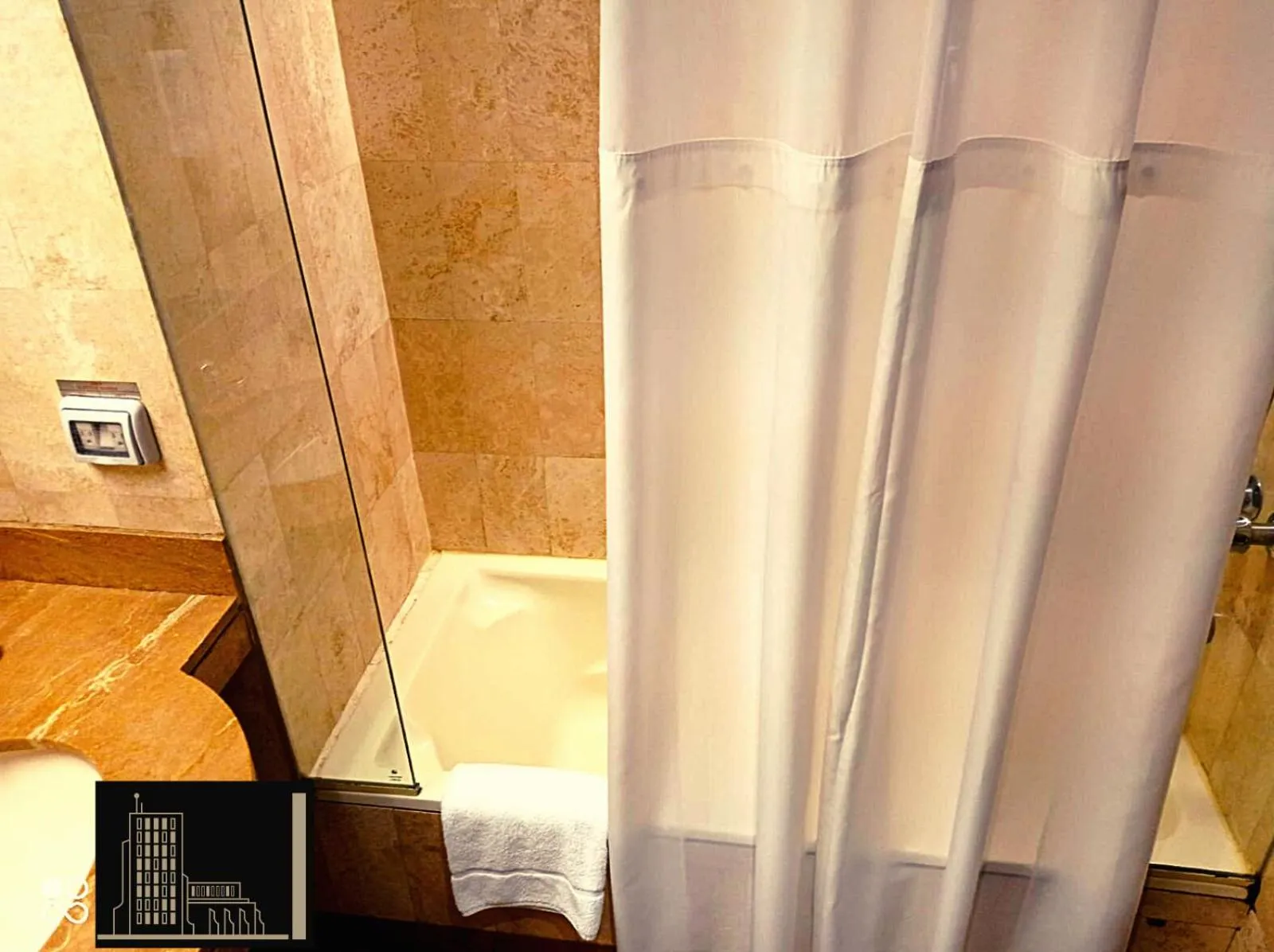 Shower in J&A Classic Hotel