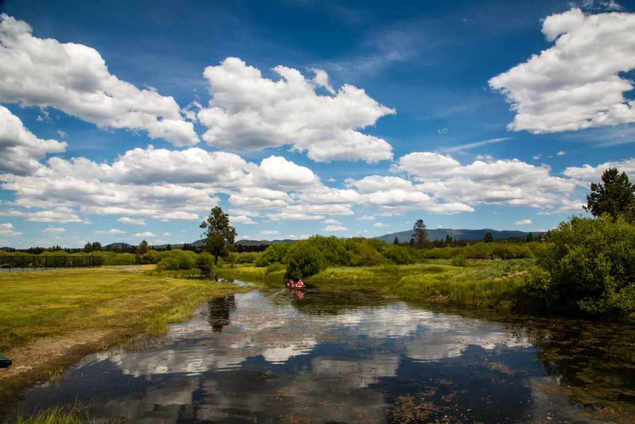 Bend-Sunriver Camping Resort 24 ft. Yurt 9