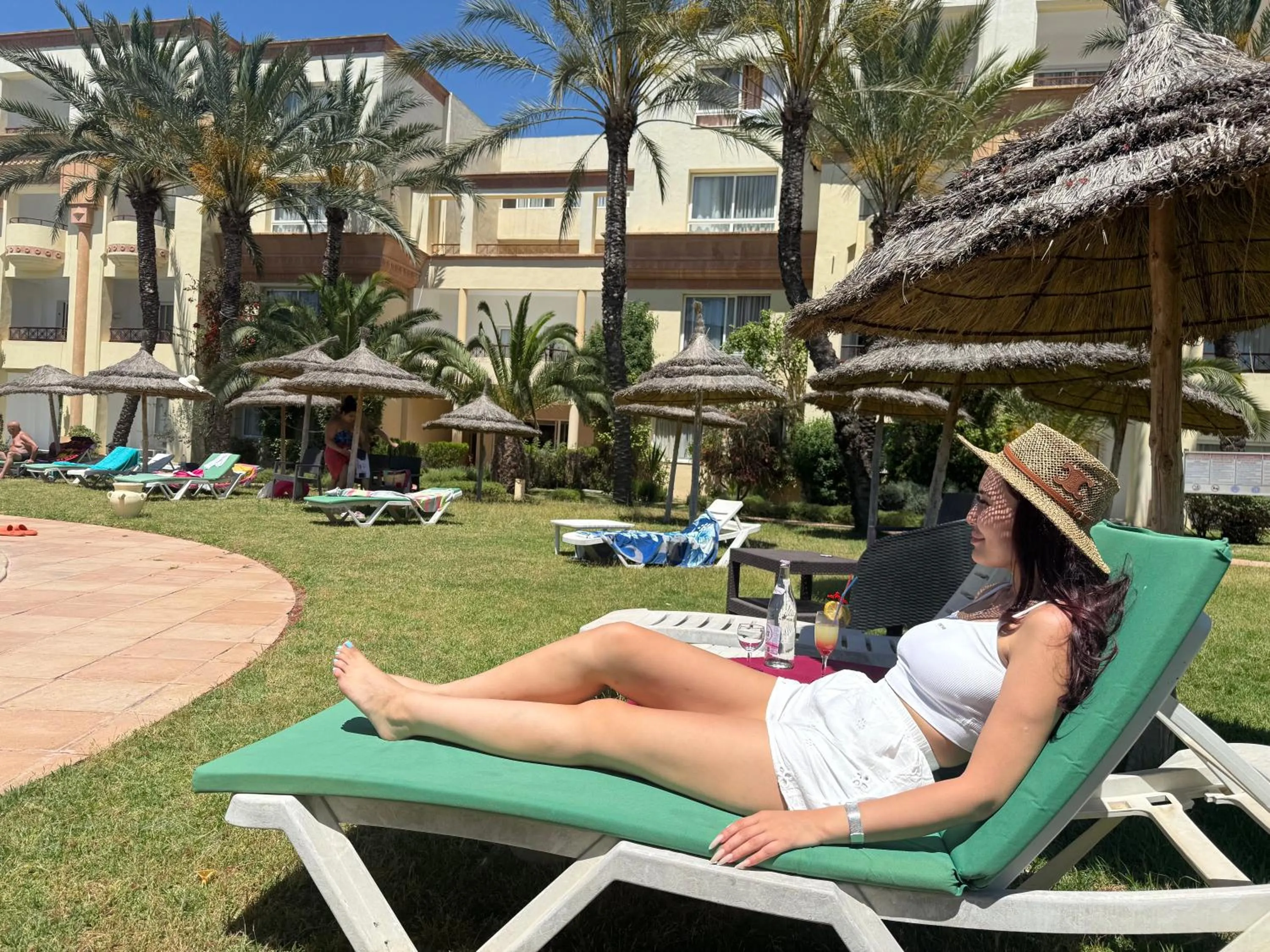 Garden in Marina Palace