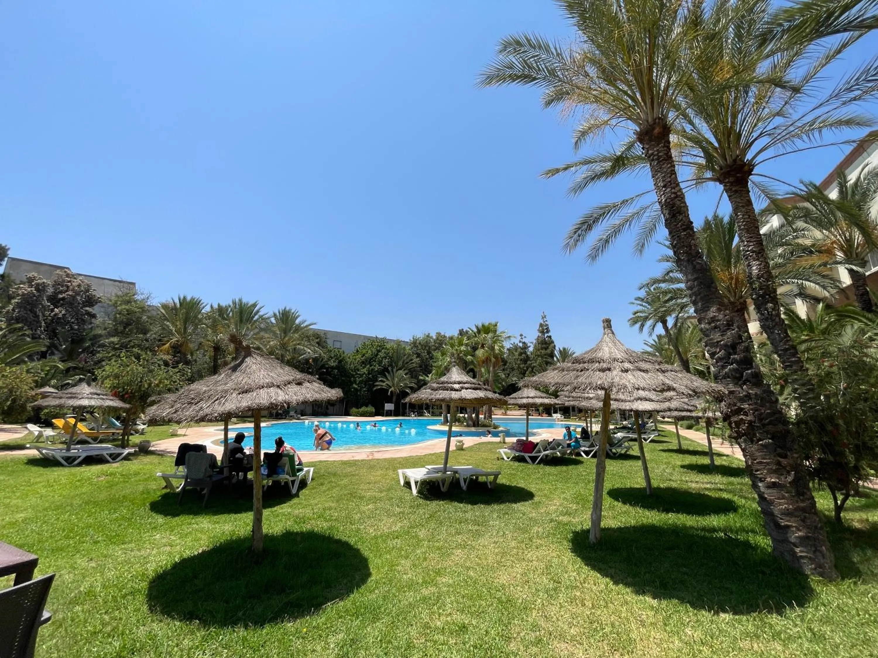 Swimming pool in Marina Palace