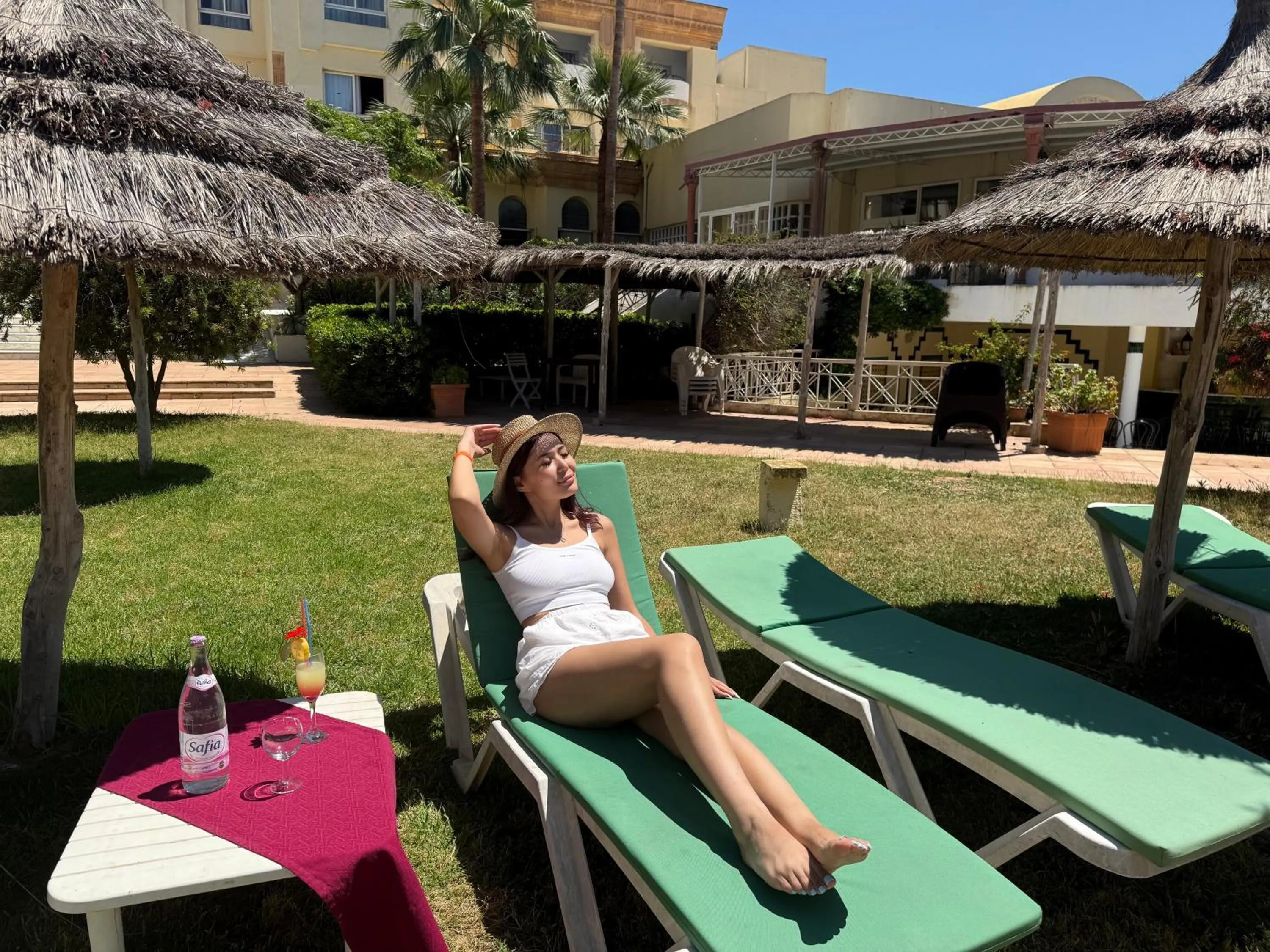 Garden in Marina Palace