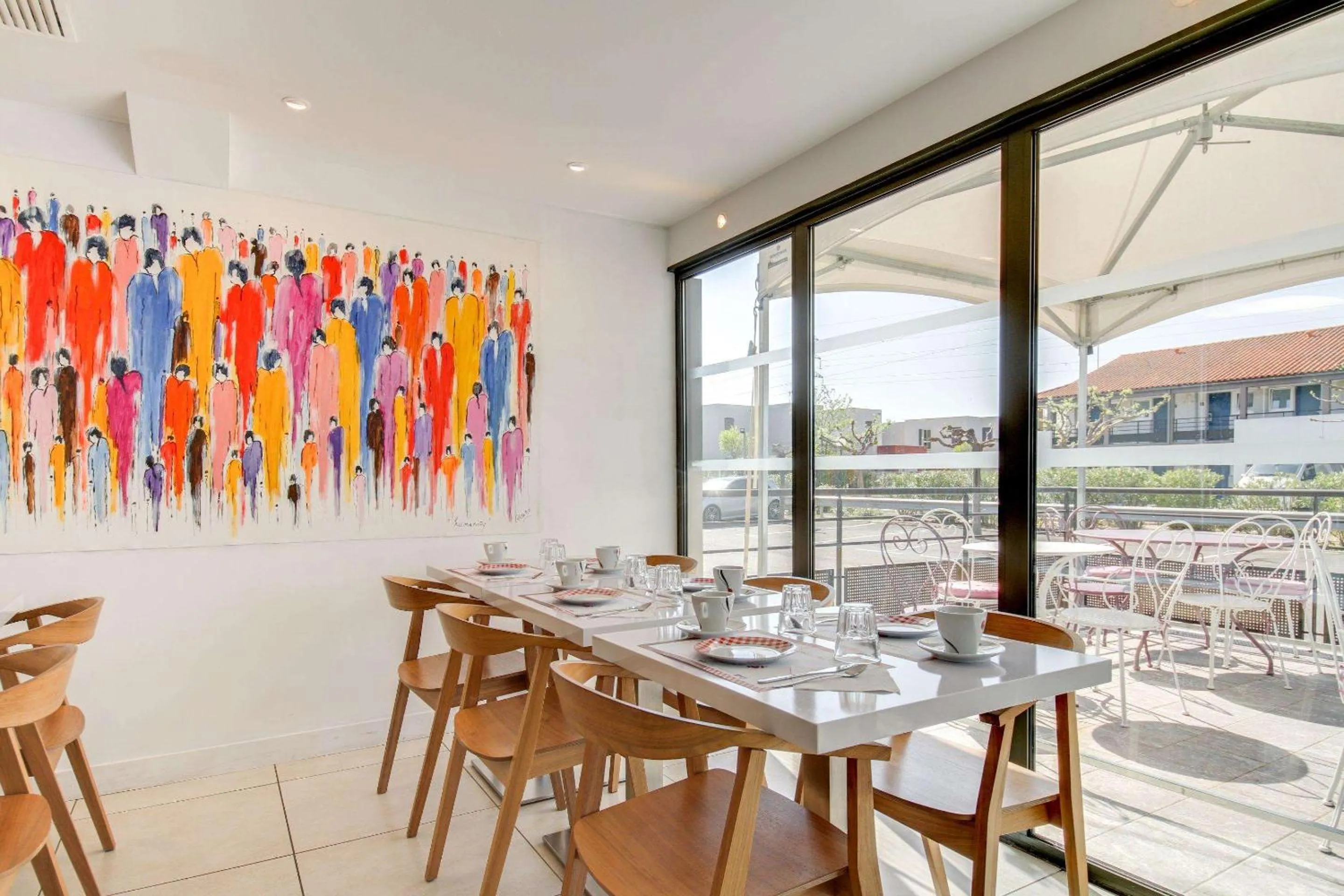 Breakfast in Brit Hotel Porte d'Espagne