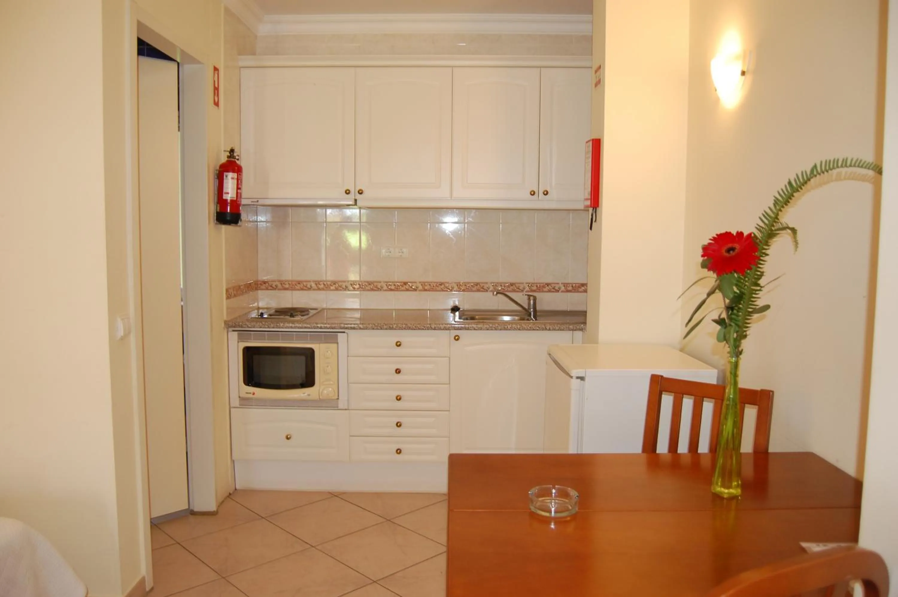 kitchen in Canavial I & II Apartamentos