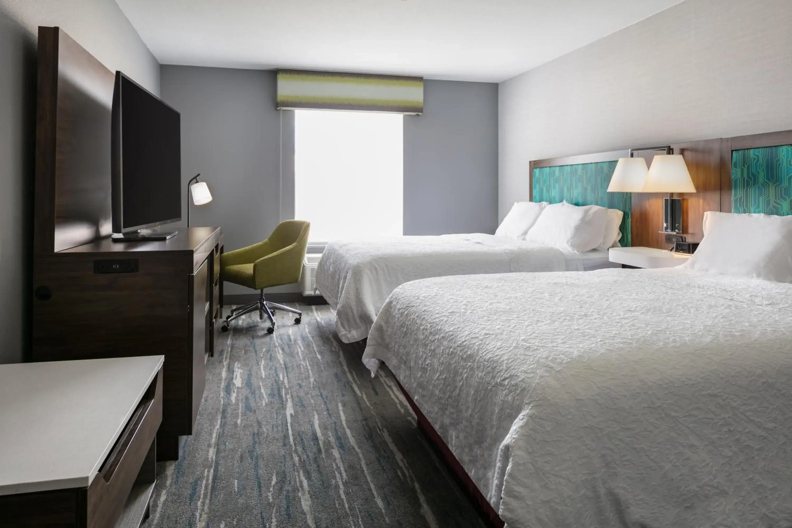 Room with Two Queen Beds - Non-Smoking in Hampton Inn & Suites Grafton Room with Two Queen Beds - Non-Smoking in Hampton Inn & Suites Grafton