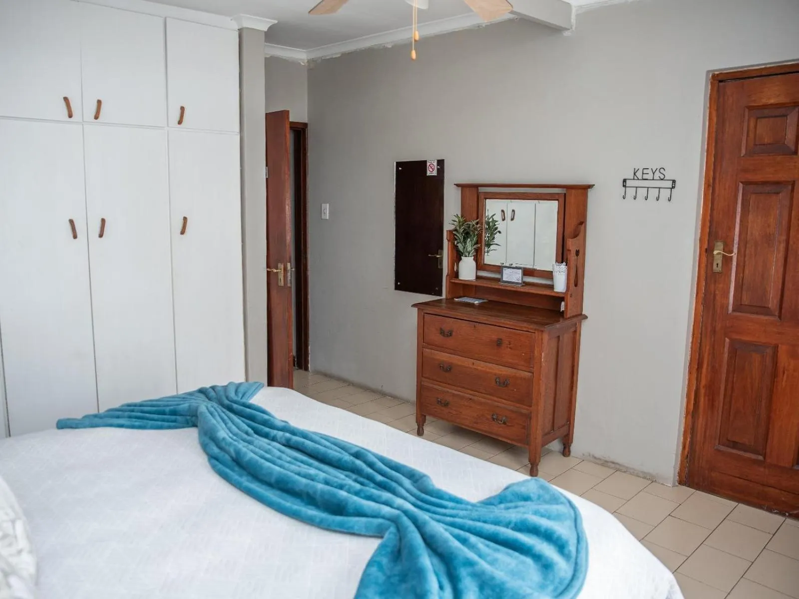 Bed in Bluewater Guesthouse