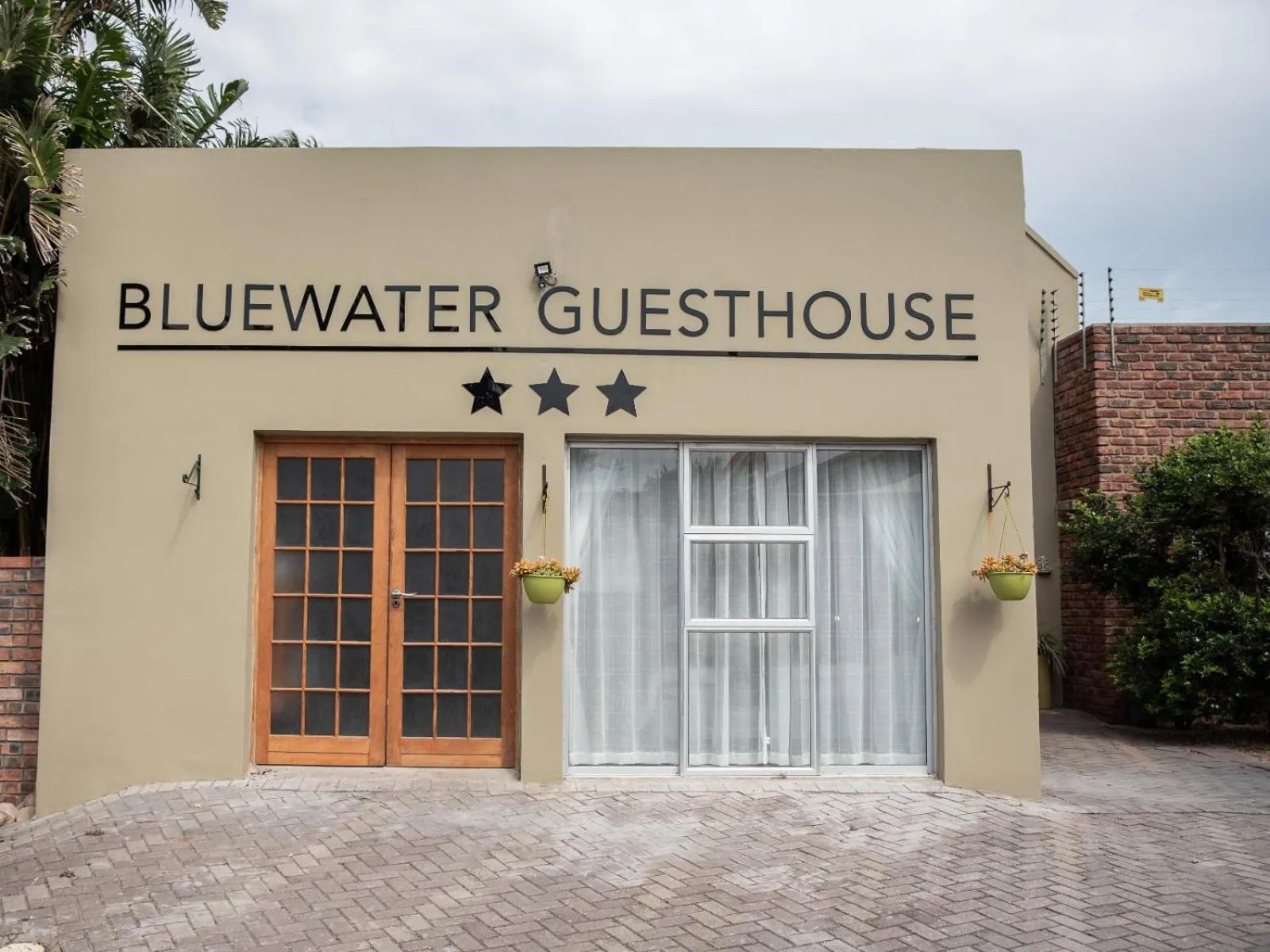 Property building in Bluewater Guesthouse