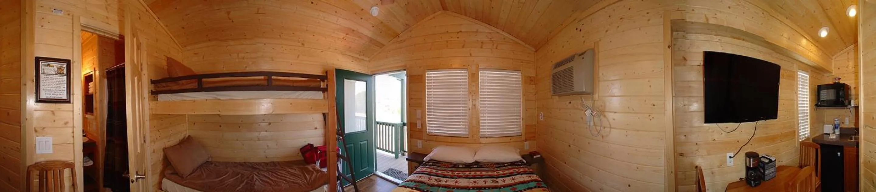 Bedroom in Verde Valley Studio Cabin 2