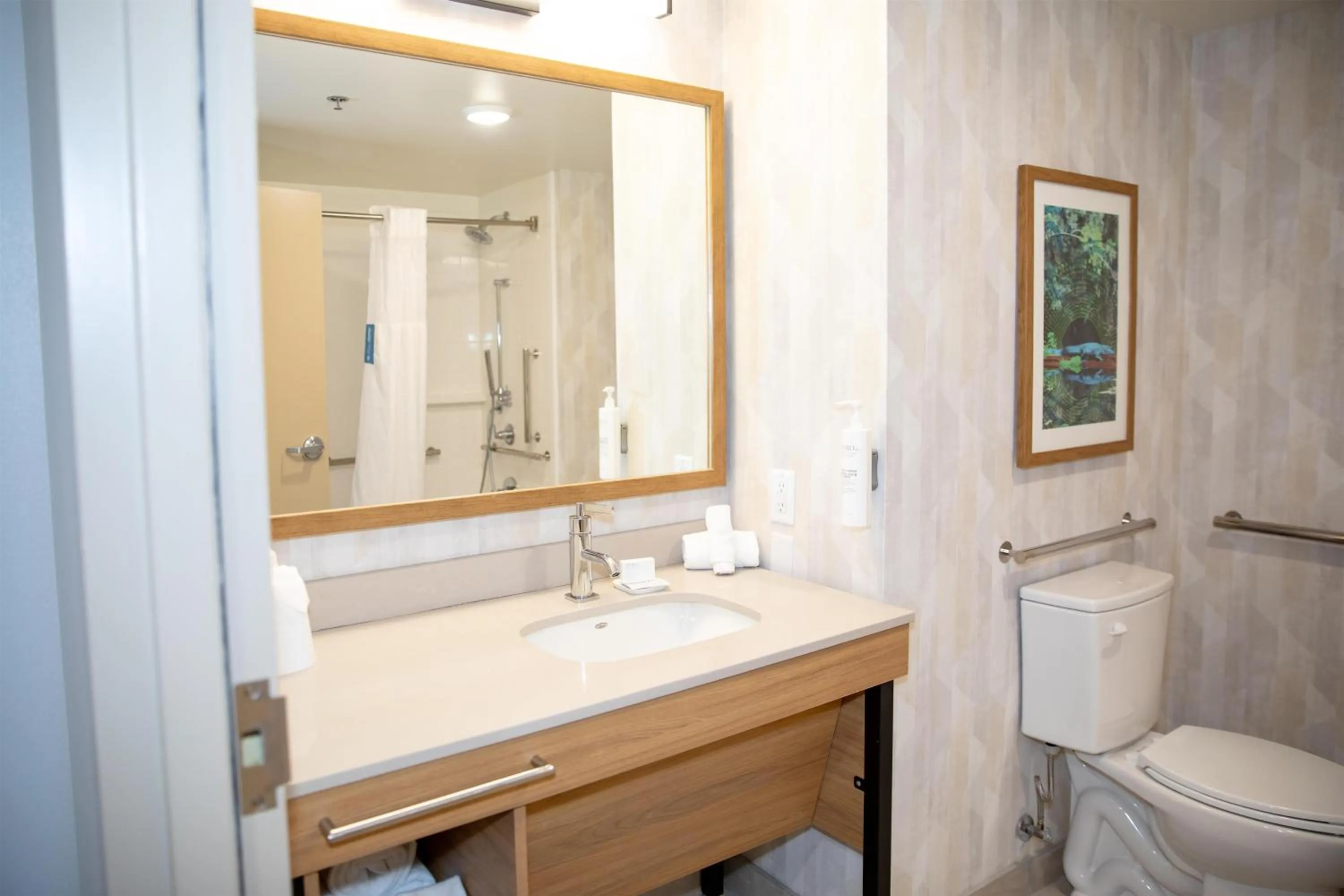 Bathroom in Hampton Inn & Suites Jennings