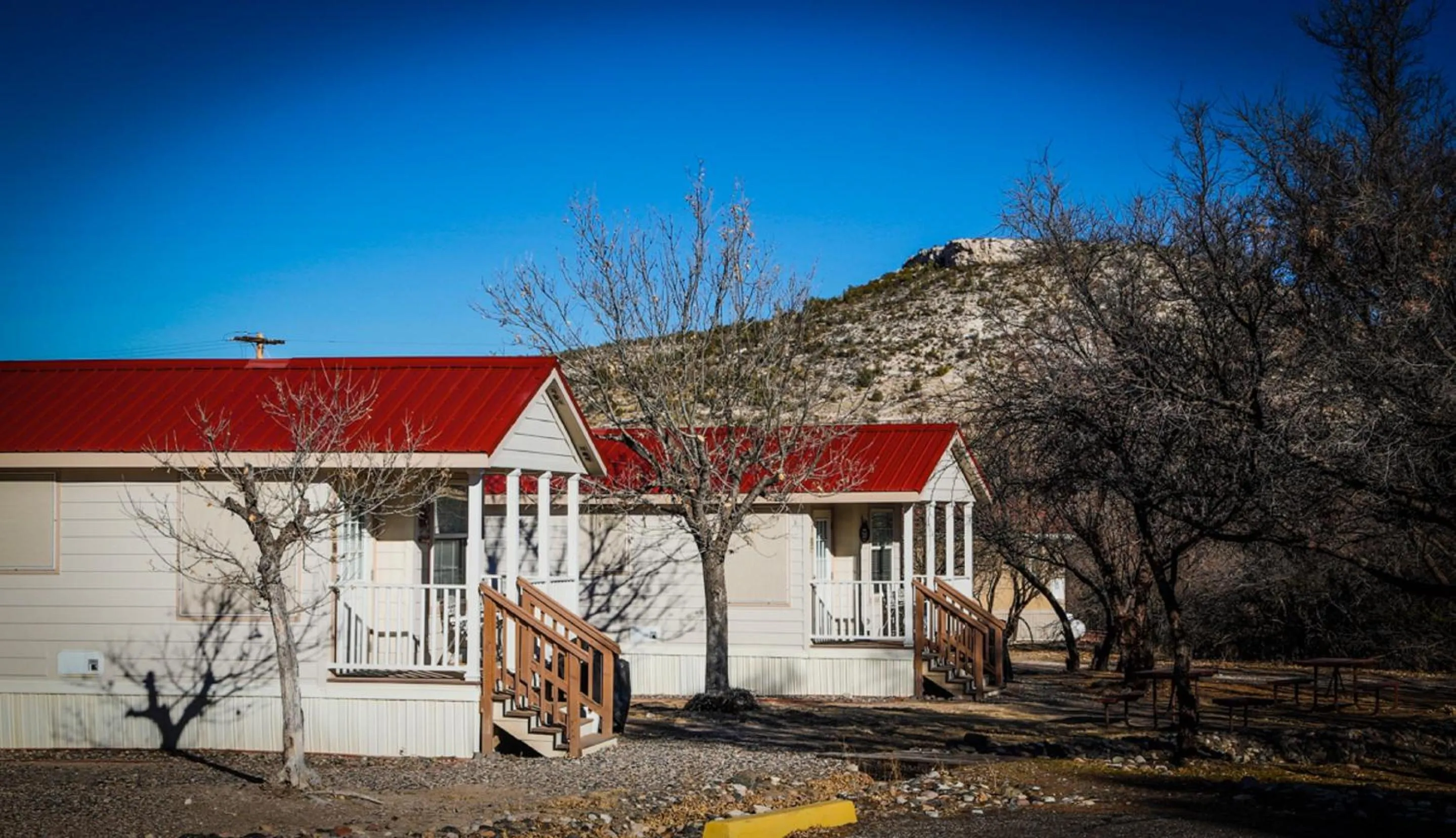Facade/entrance in Verde Valley One-Bedroom Park Model Cabin 14