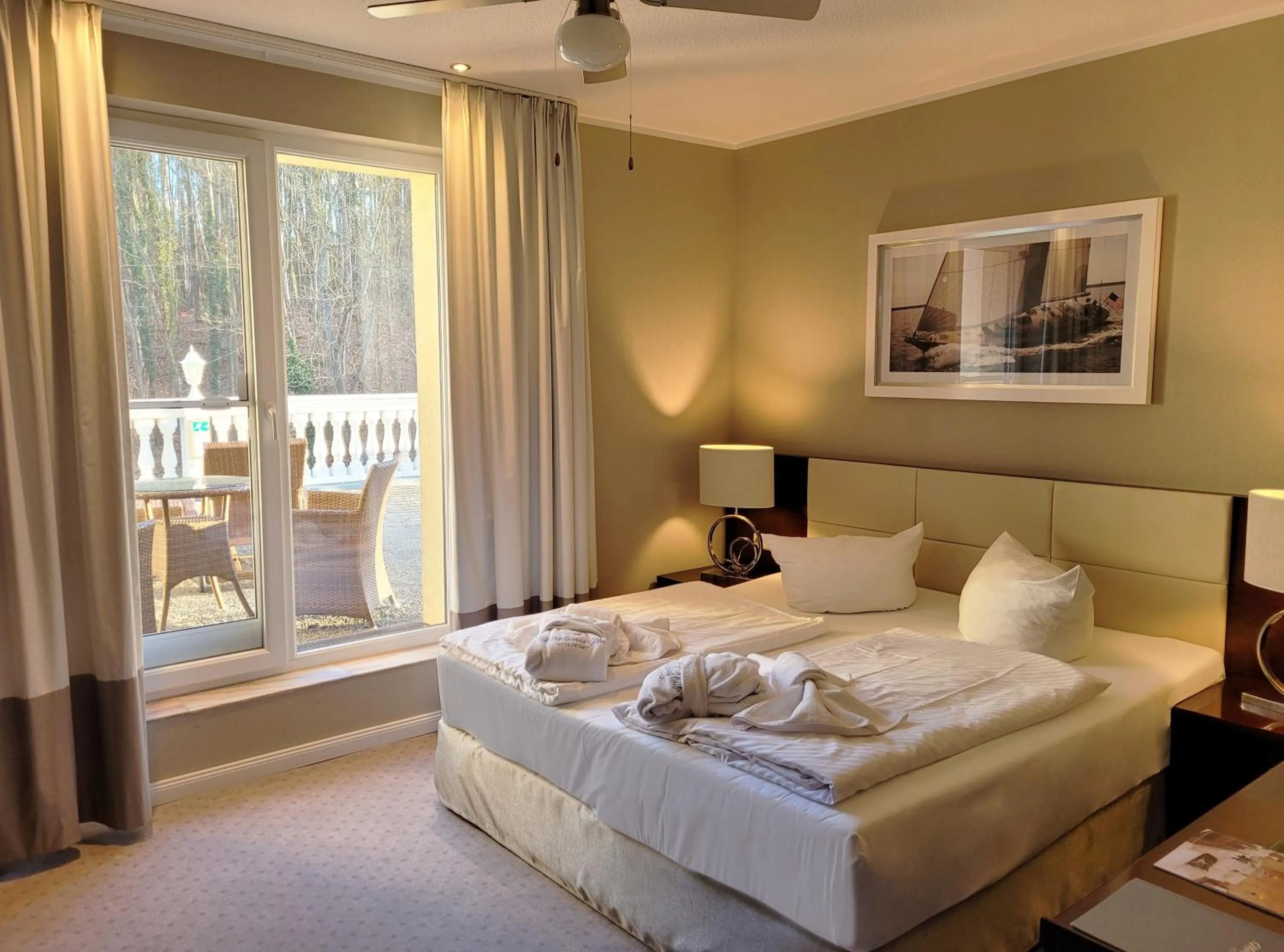 Comfort Double Room with Terrace in Hotel Resort Märkisches Meer