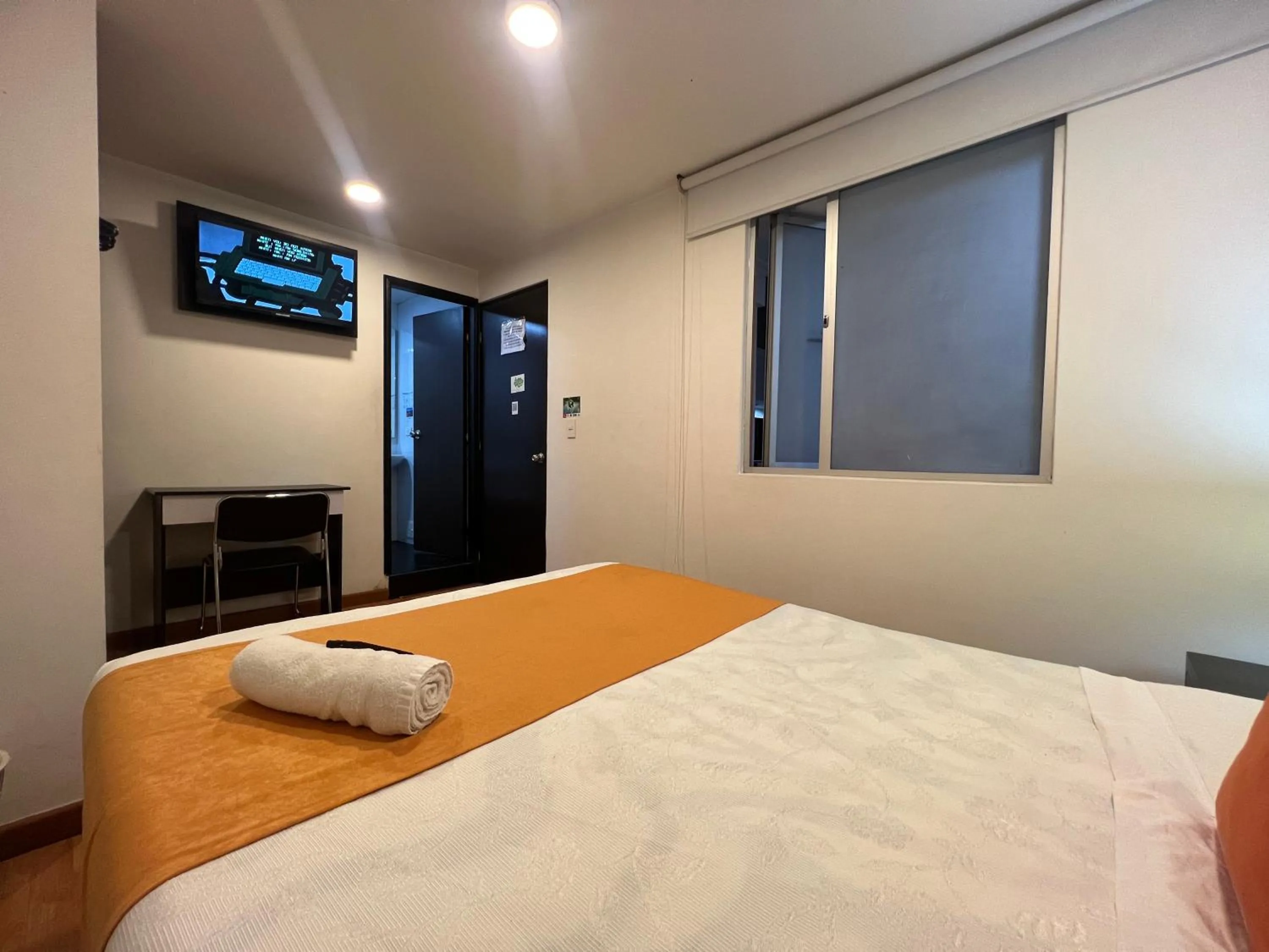 Bed in Hotel Ferias Park