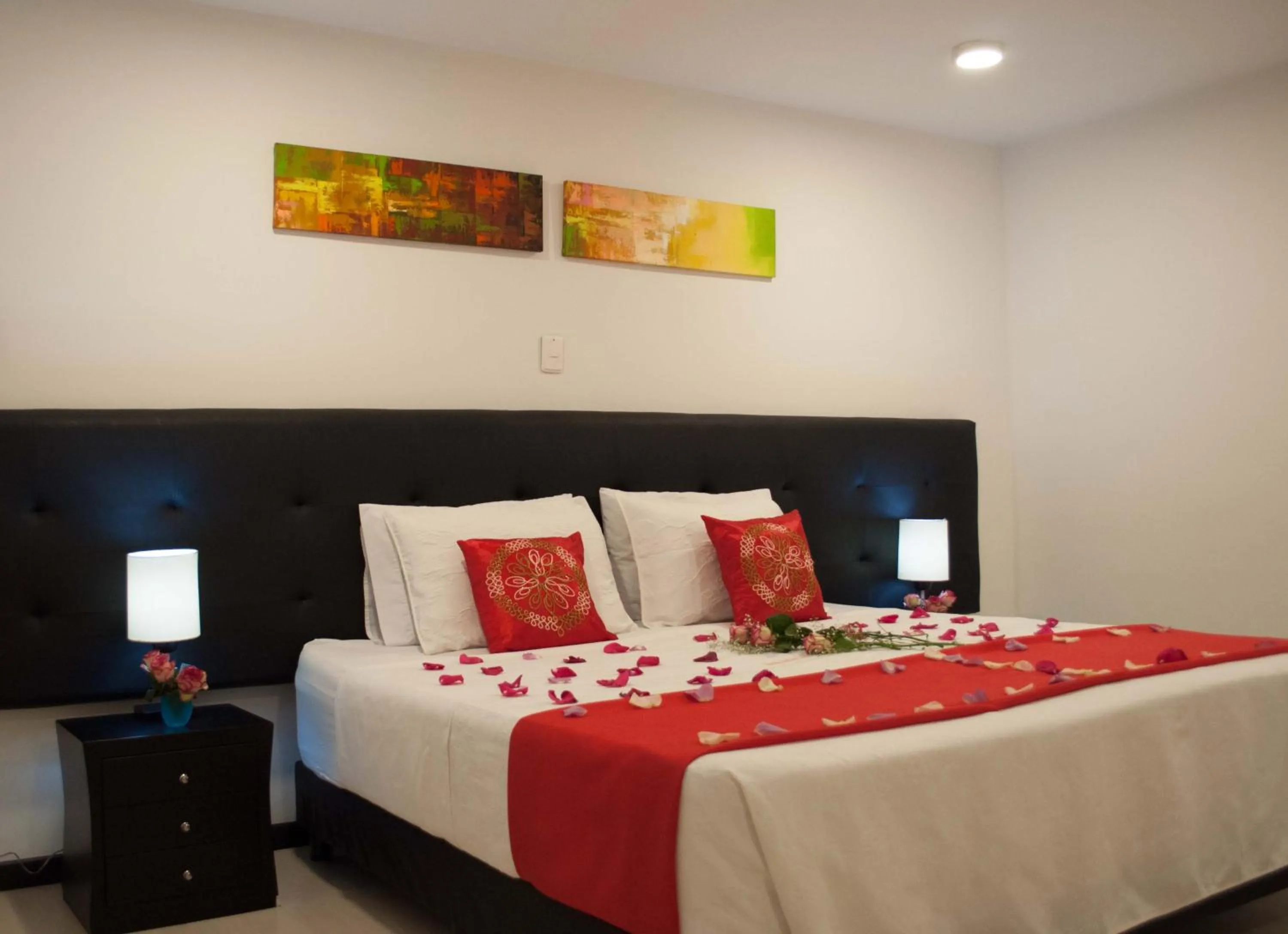 Decorative detail, Bed in Hotel Ferias Park