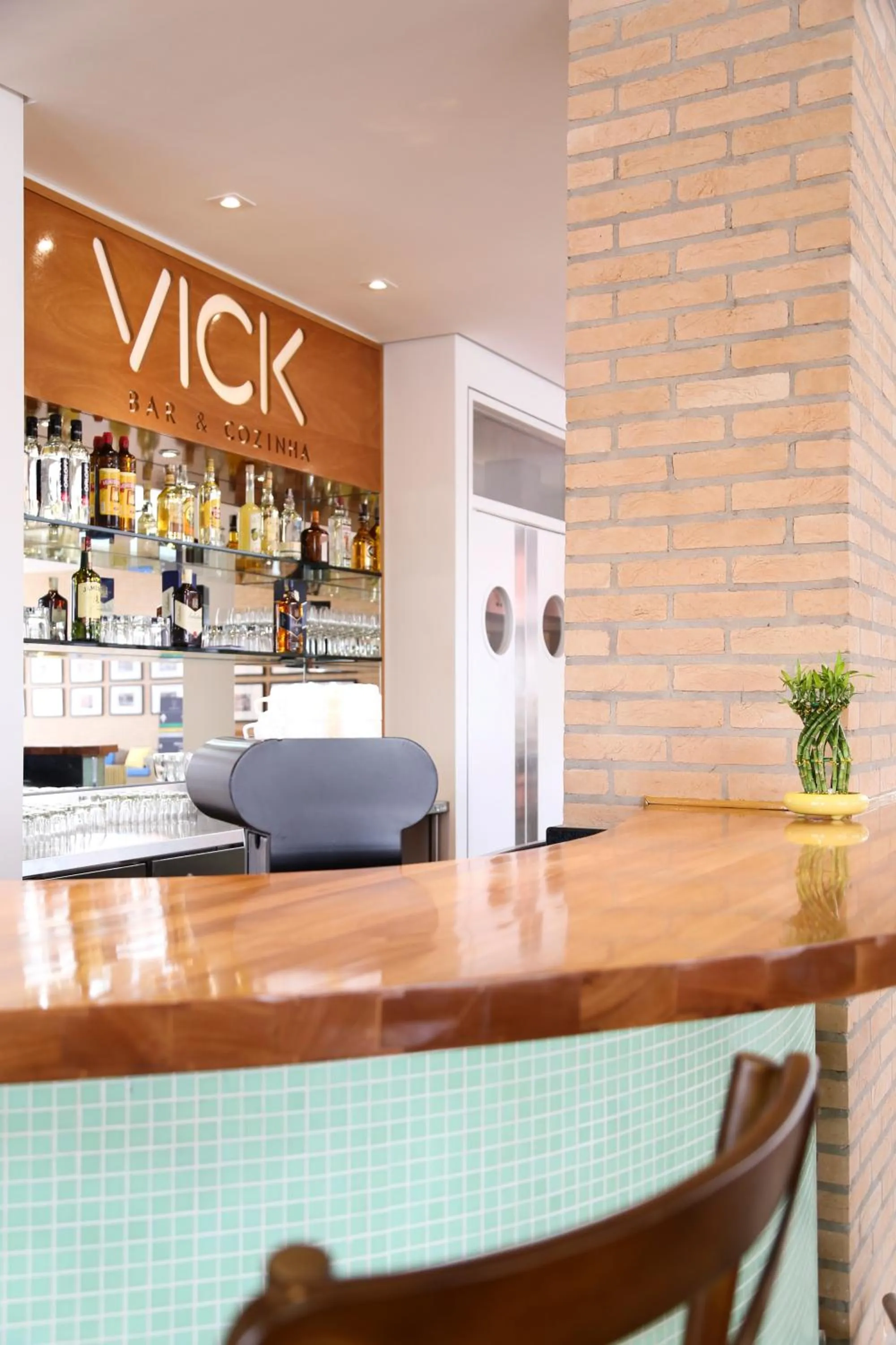 Lounge or bar in Vitória Hotel Express Dom Pedro