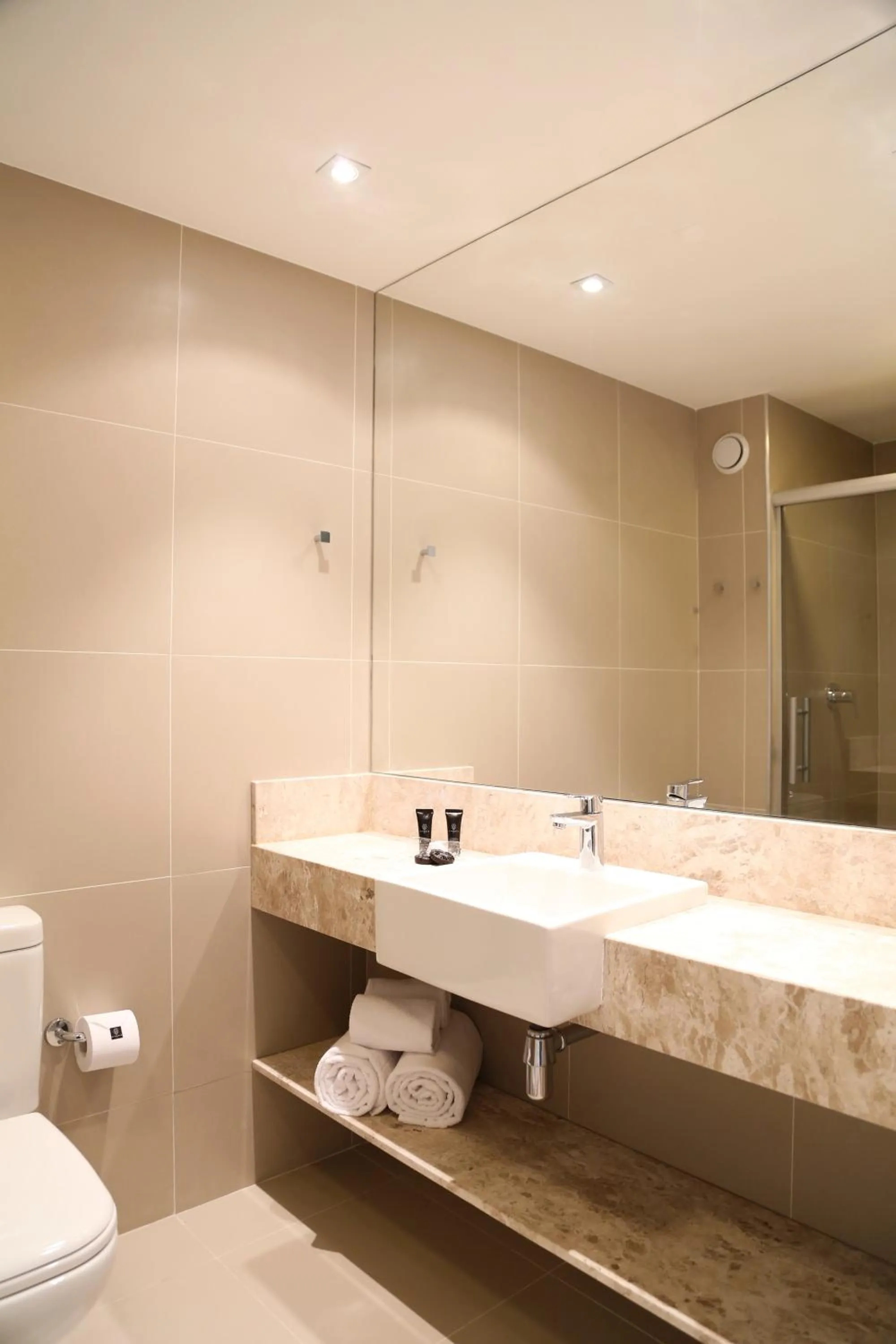 Bathroom in Vitória Hotel Express Dom Pedro