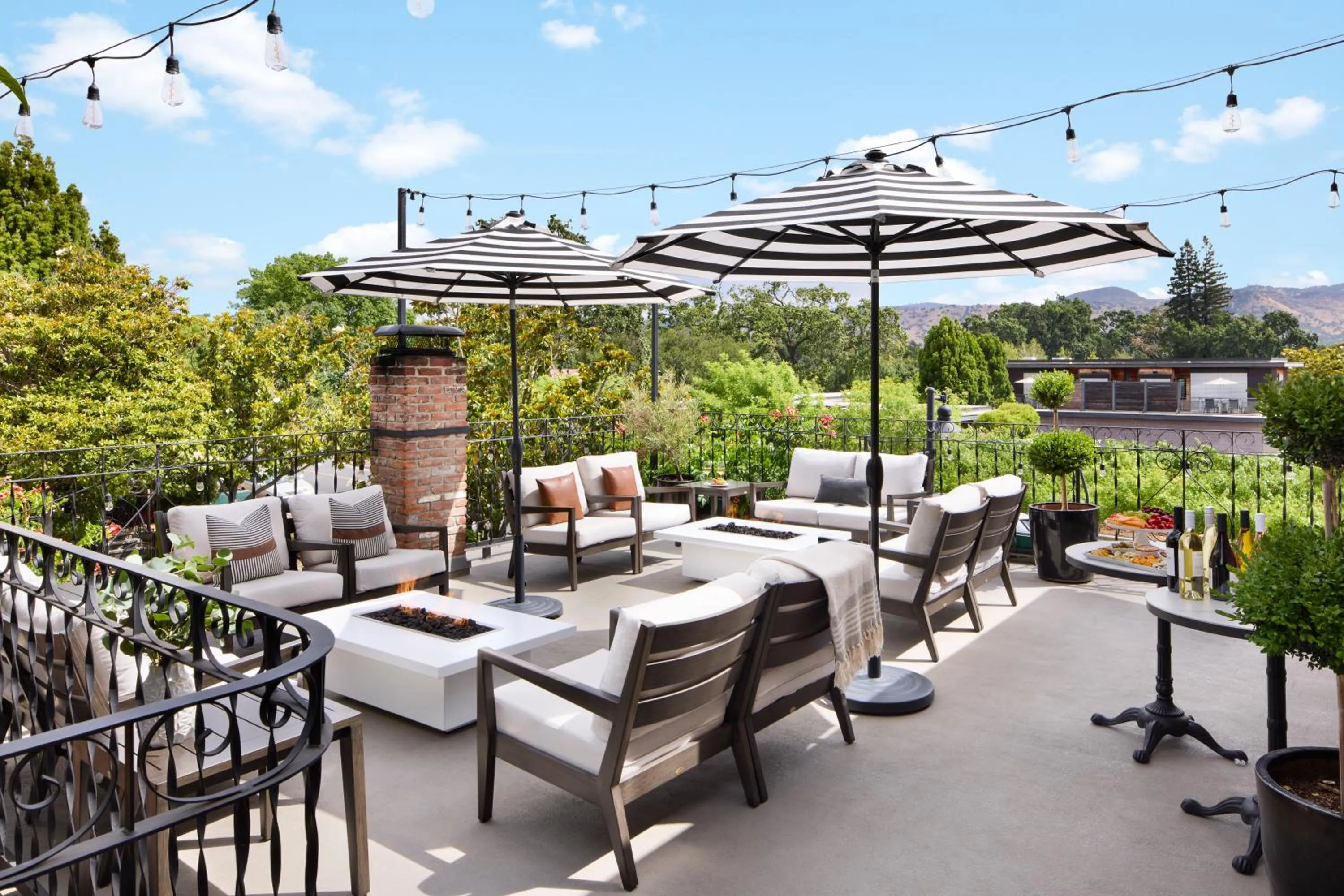 Balcony/Terrace in Maison Fleurie, A Four Sisters Inn