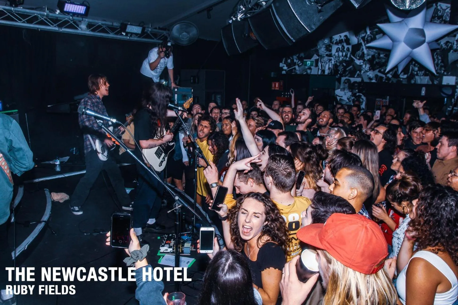 Evening entertainment in Newcastle Hotel