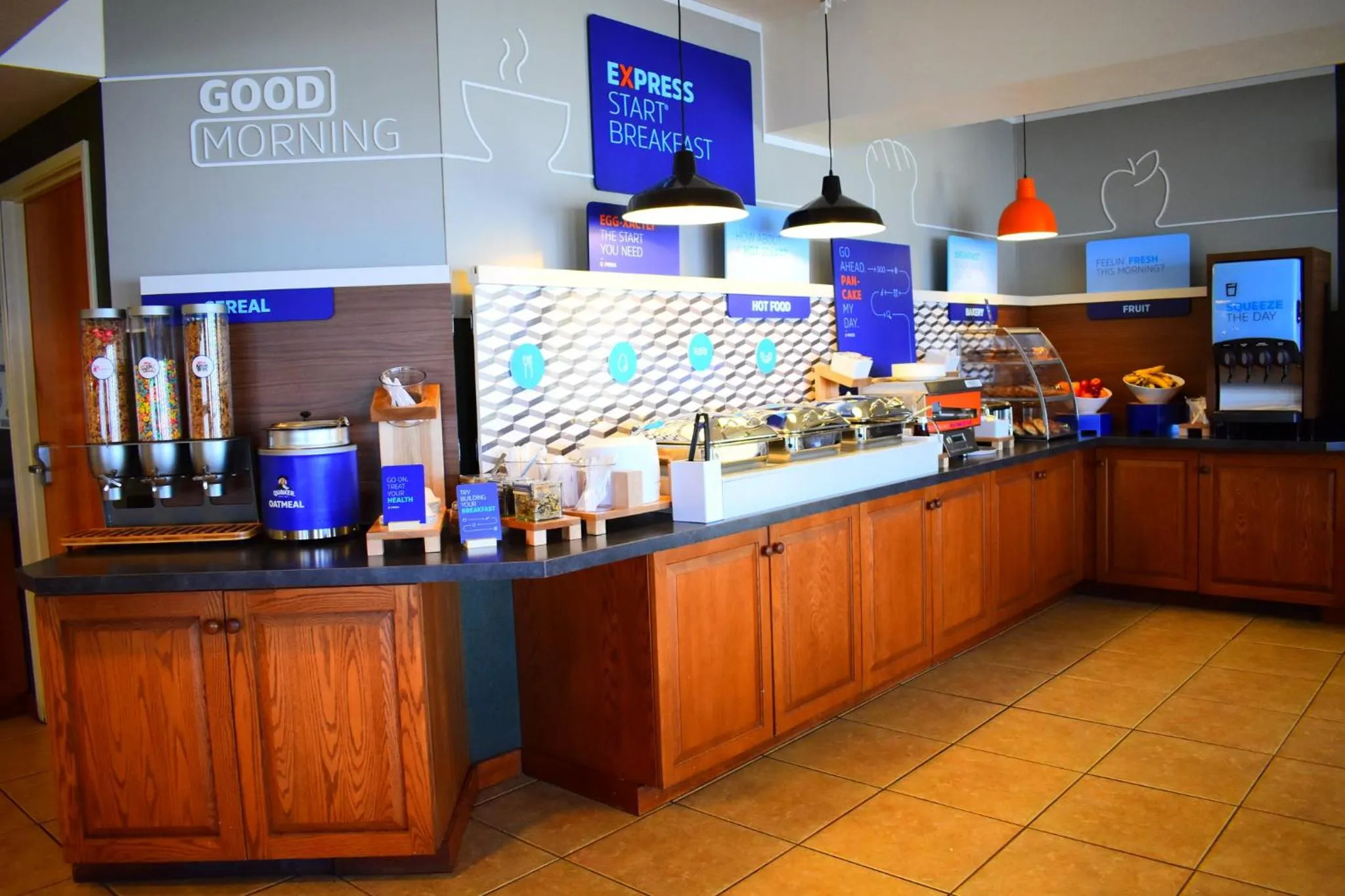 Breakfast in Holiday Inn Express Lewiston by IHG