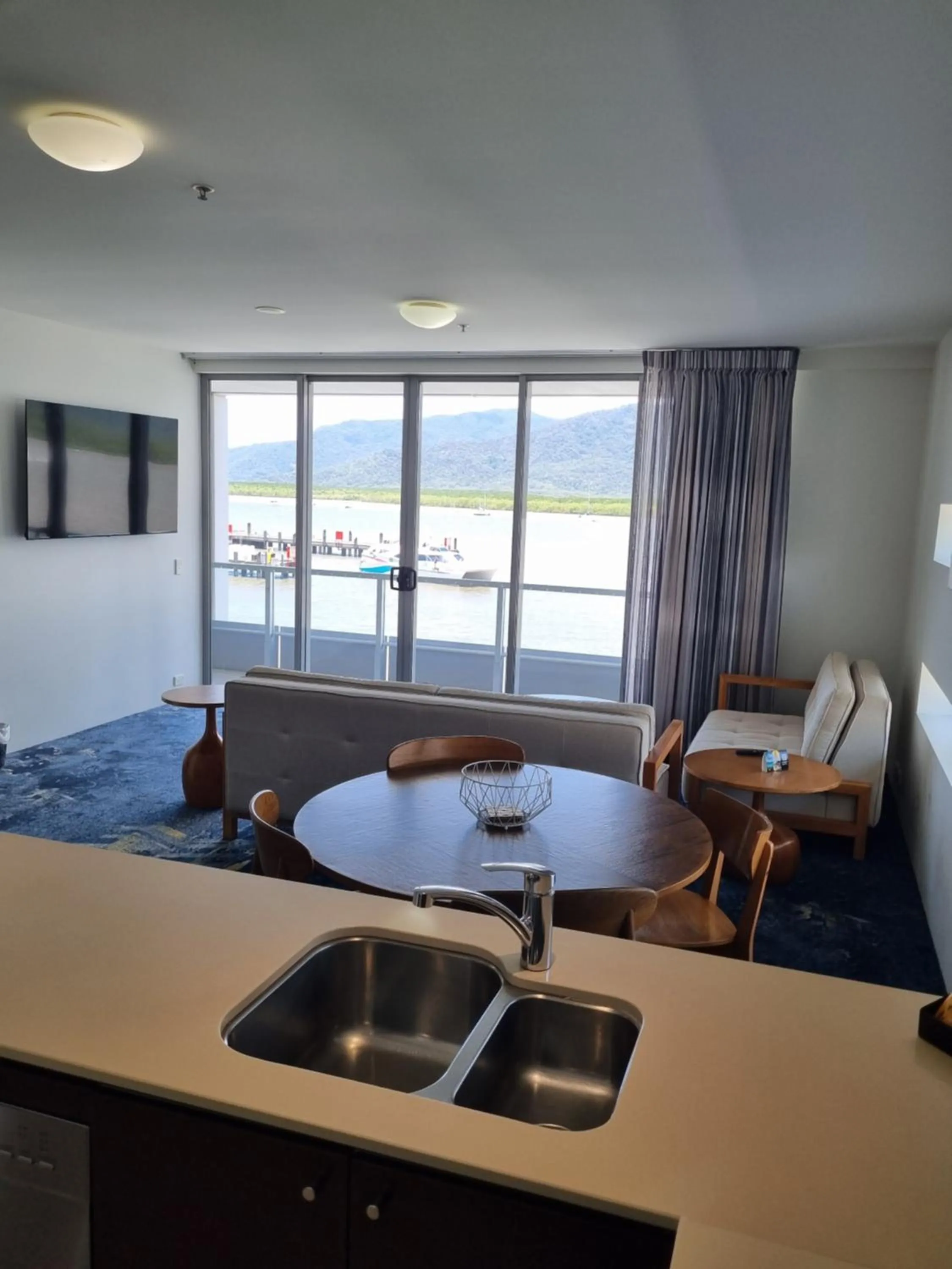 Dining area in Cairns Private Apartments