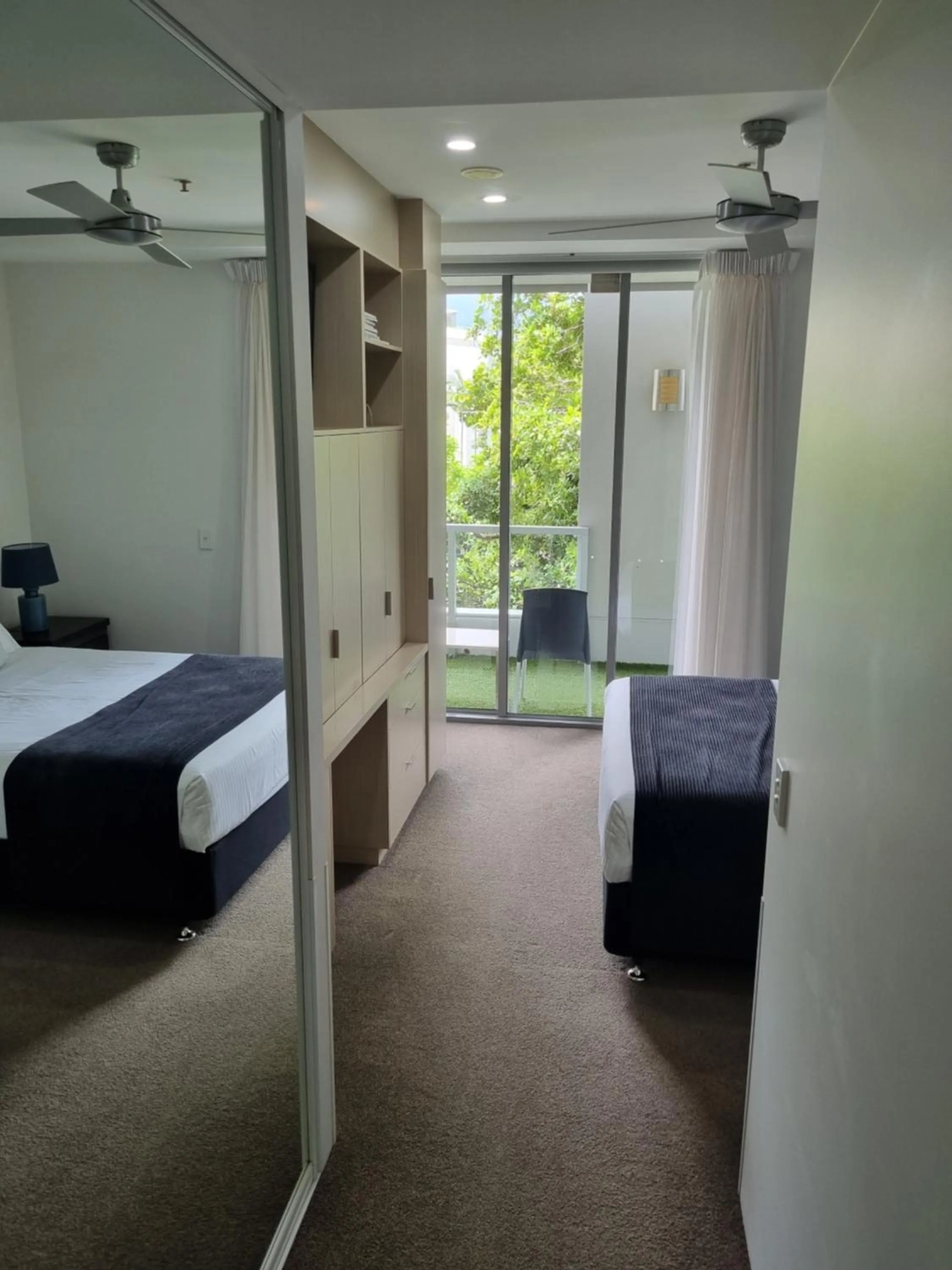 Bedroom, Bed in Cairns Private Apartments