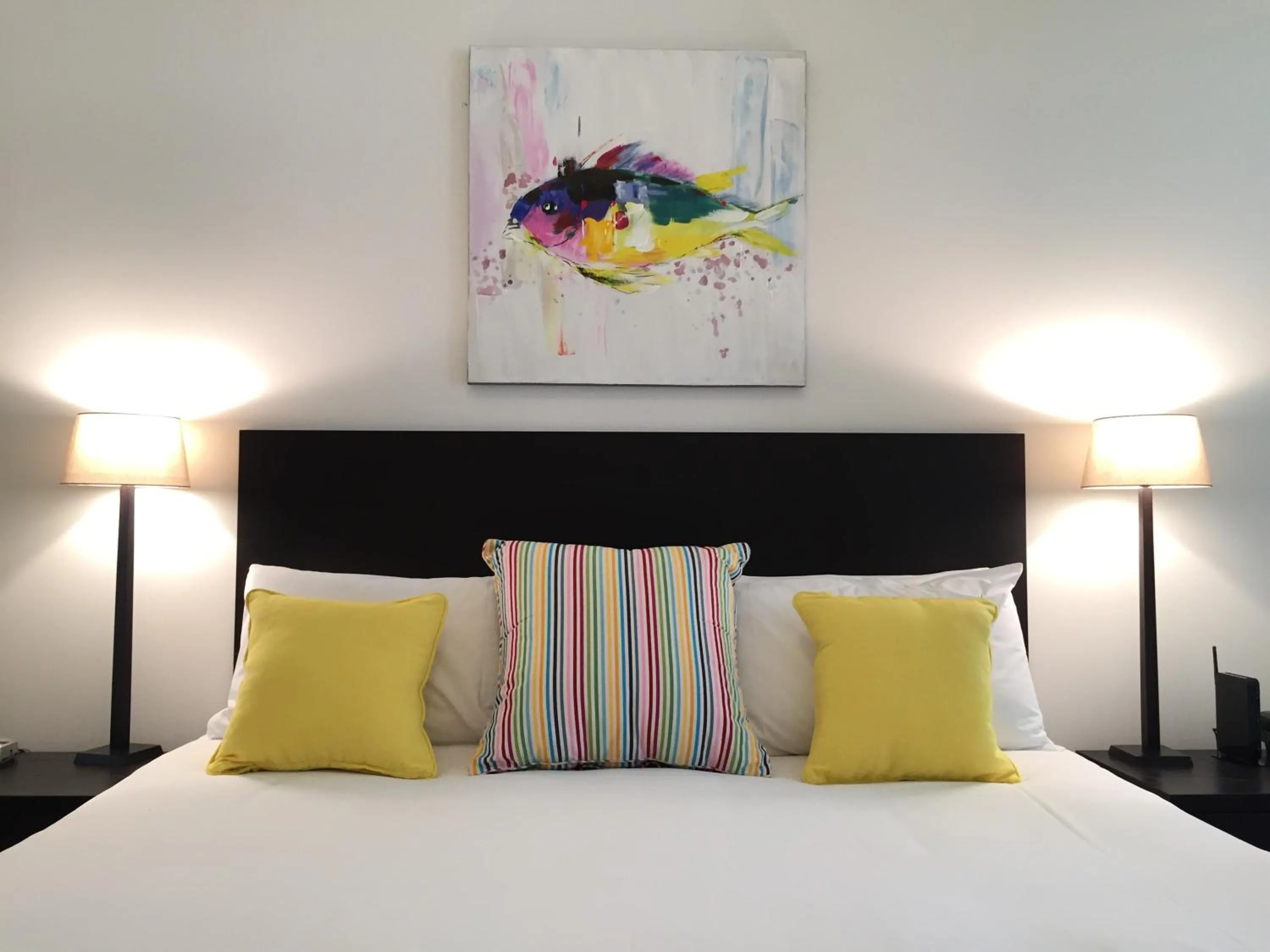 Bedroom, Bed in Cairns Private Apartments