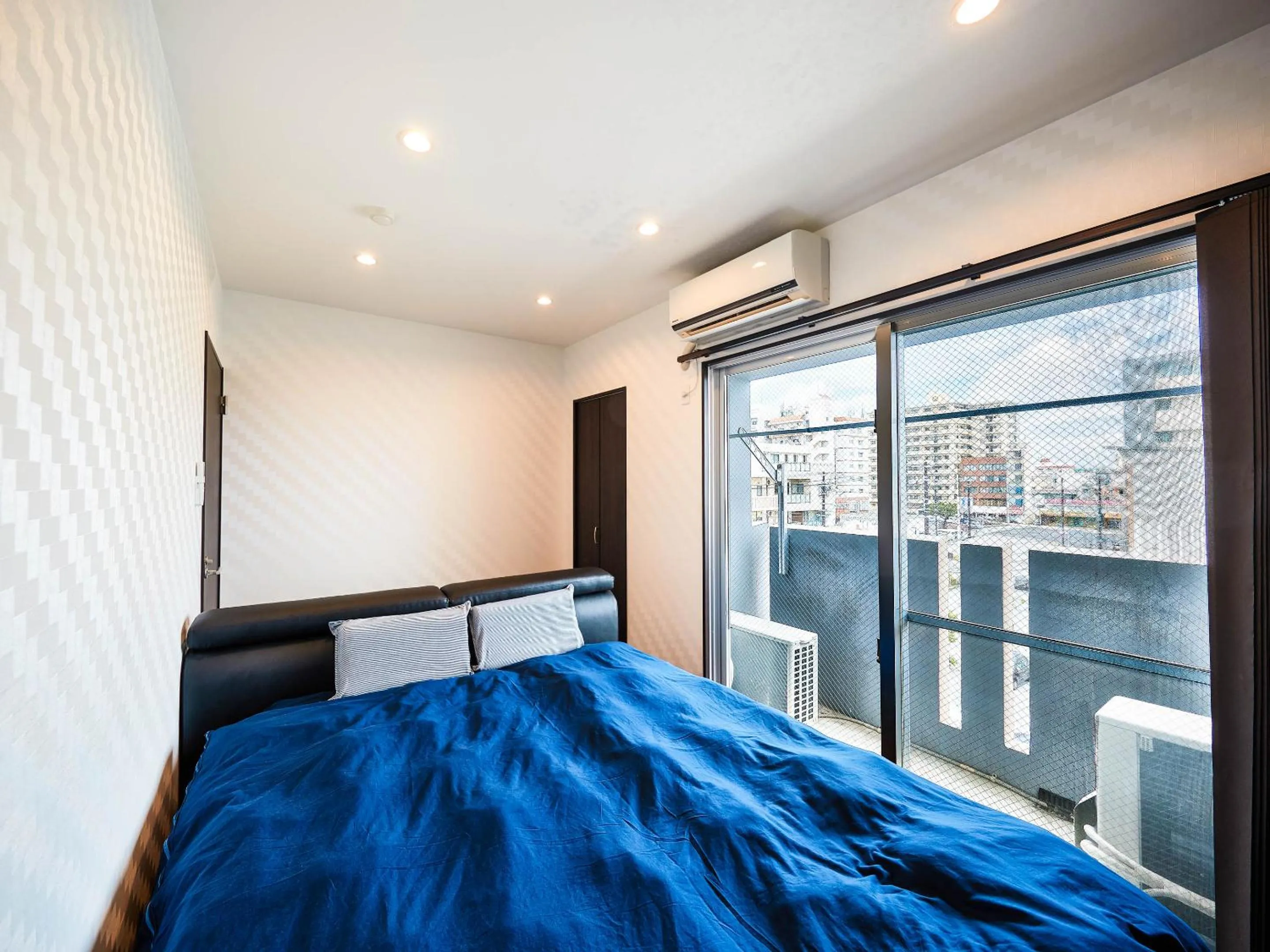 Bed in Terrace Resort Shintoshin