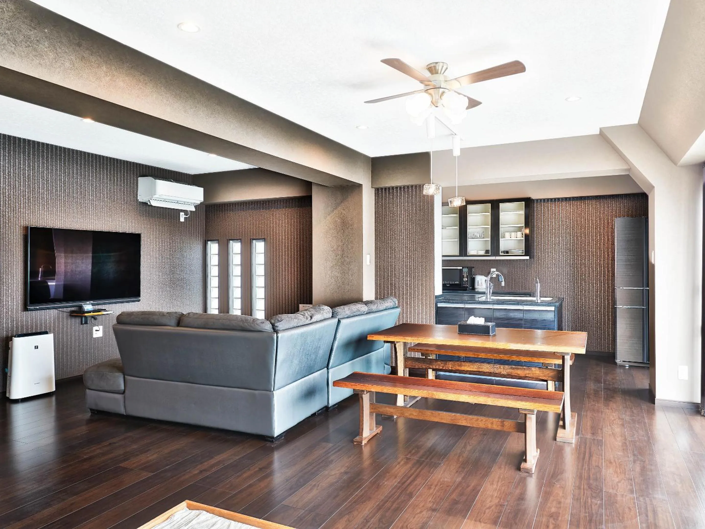 Living room in Terrace Resort Shintoshin