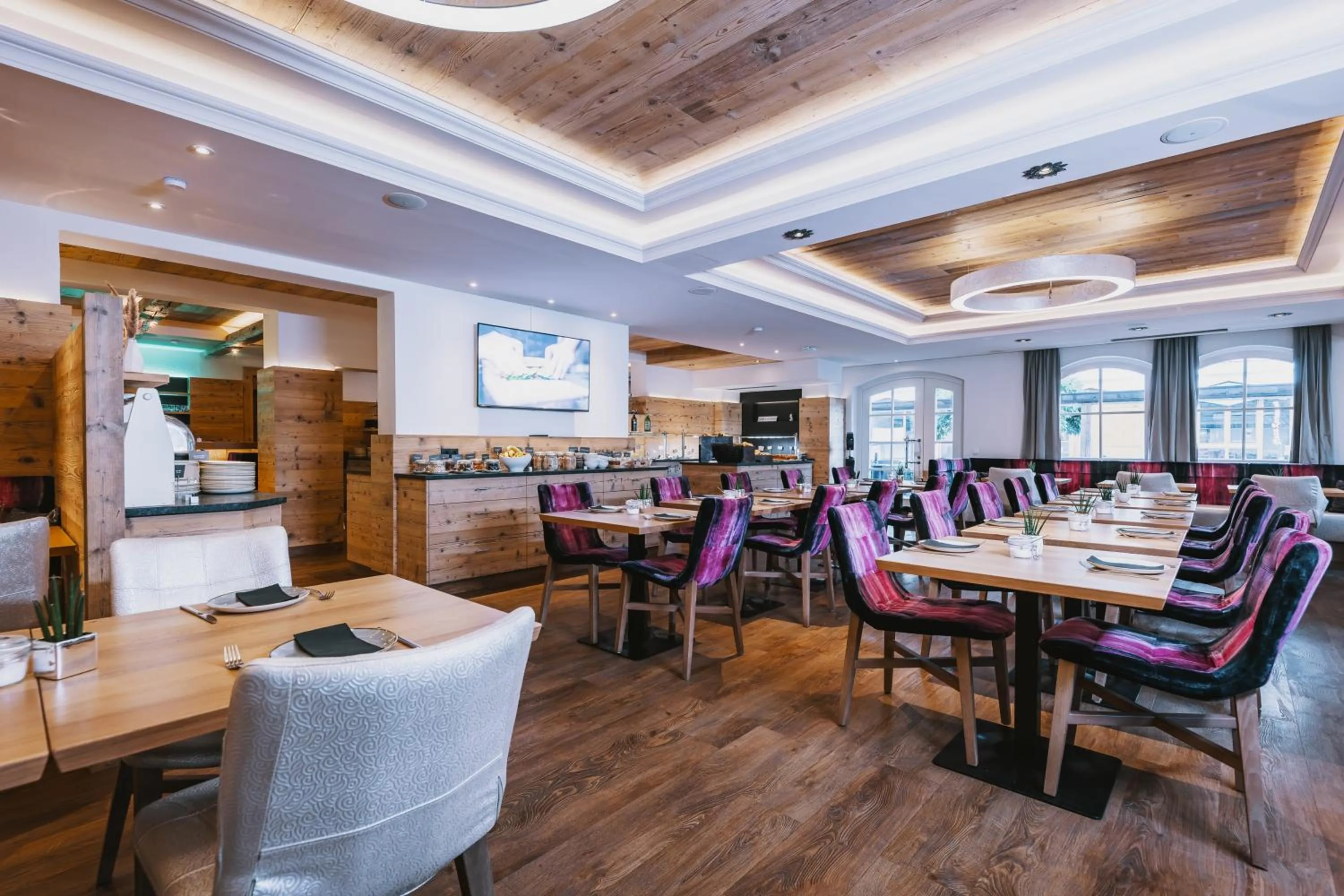 Seating area in Hotel Flachauerhof