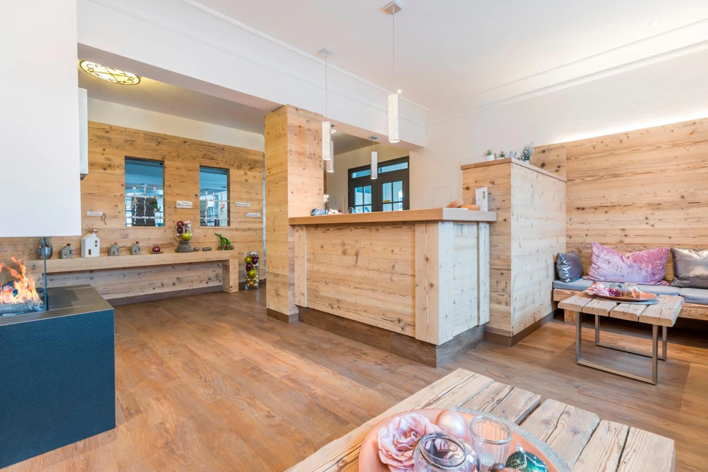 Lobby or reception in Hotel Flachauerhof